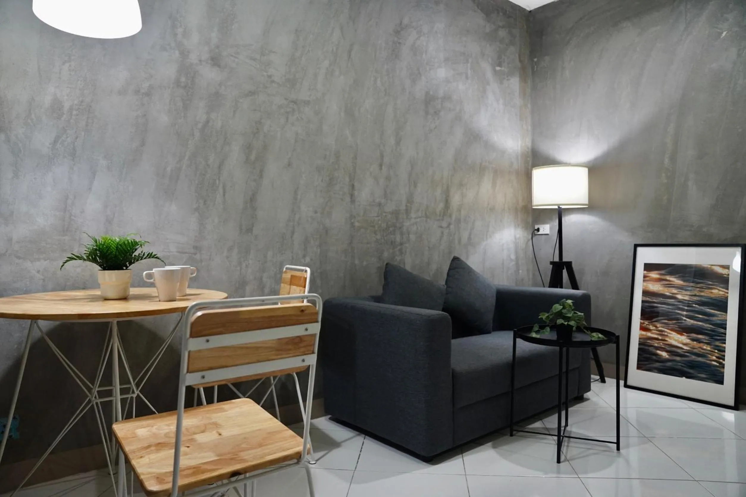 Living room in The View Residence