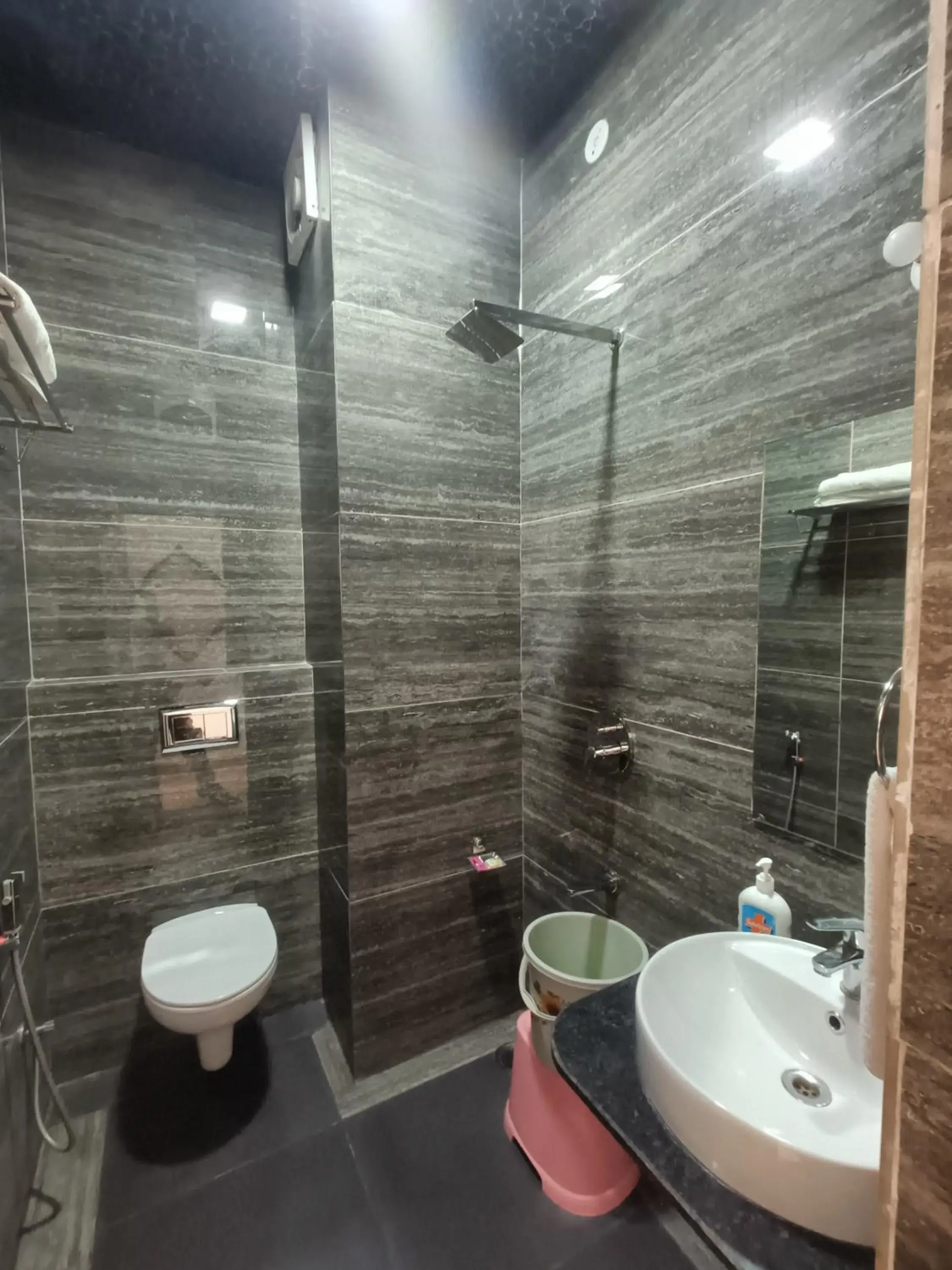 Toilet in Hotel Dream Orchid Toilet in Hotel Dream Orchid