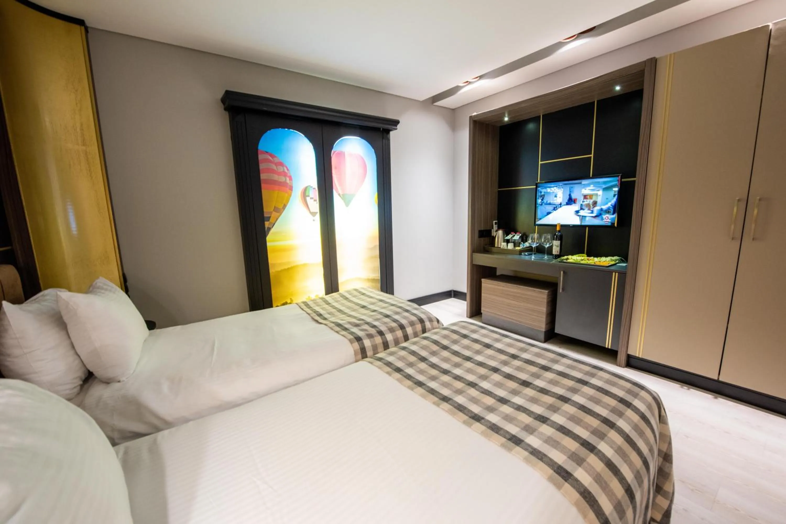 Bed in Dosso Dossi Hotels Laleli