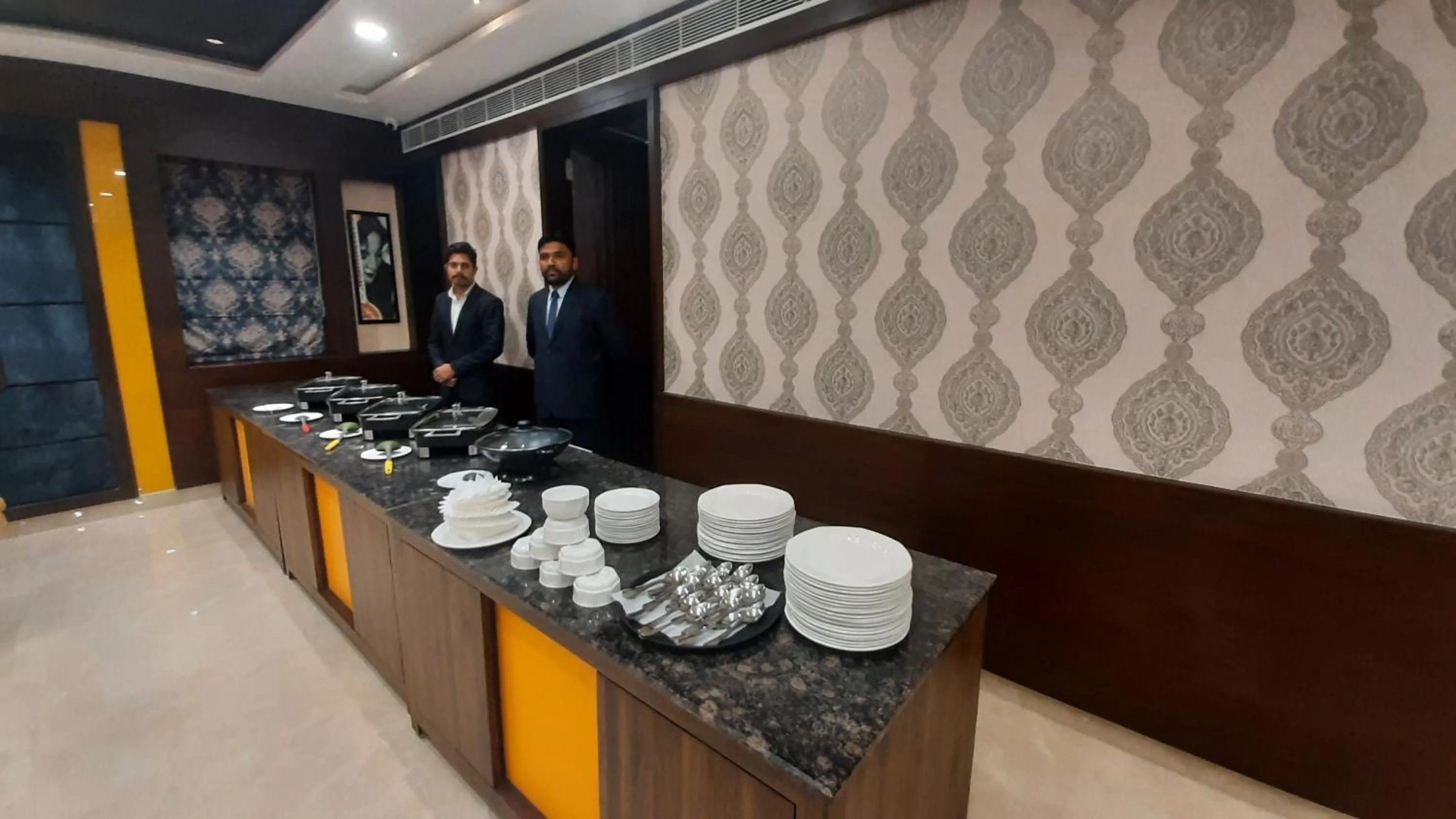 Restaurant/places to eat in Suvin Residency with Rooftop Swimming Pool