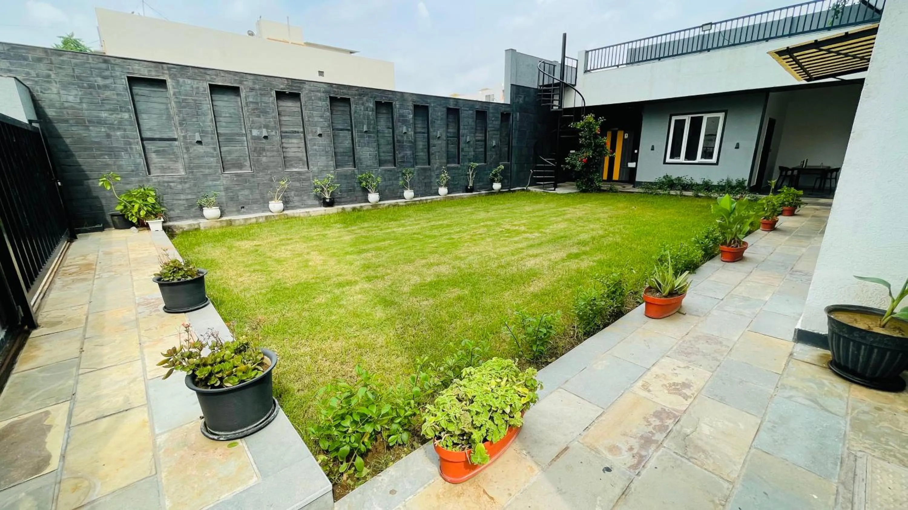 Garden in Suvin Residency with Rooftop Swimming Pool