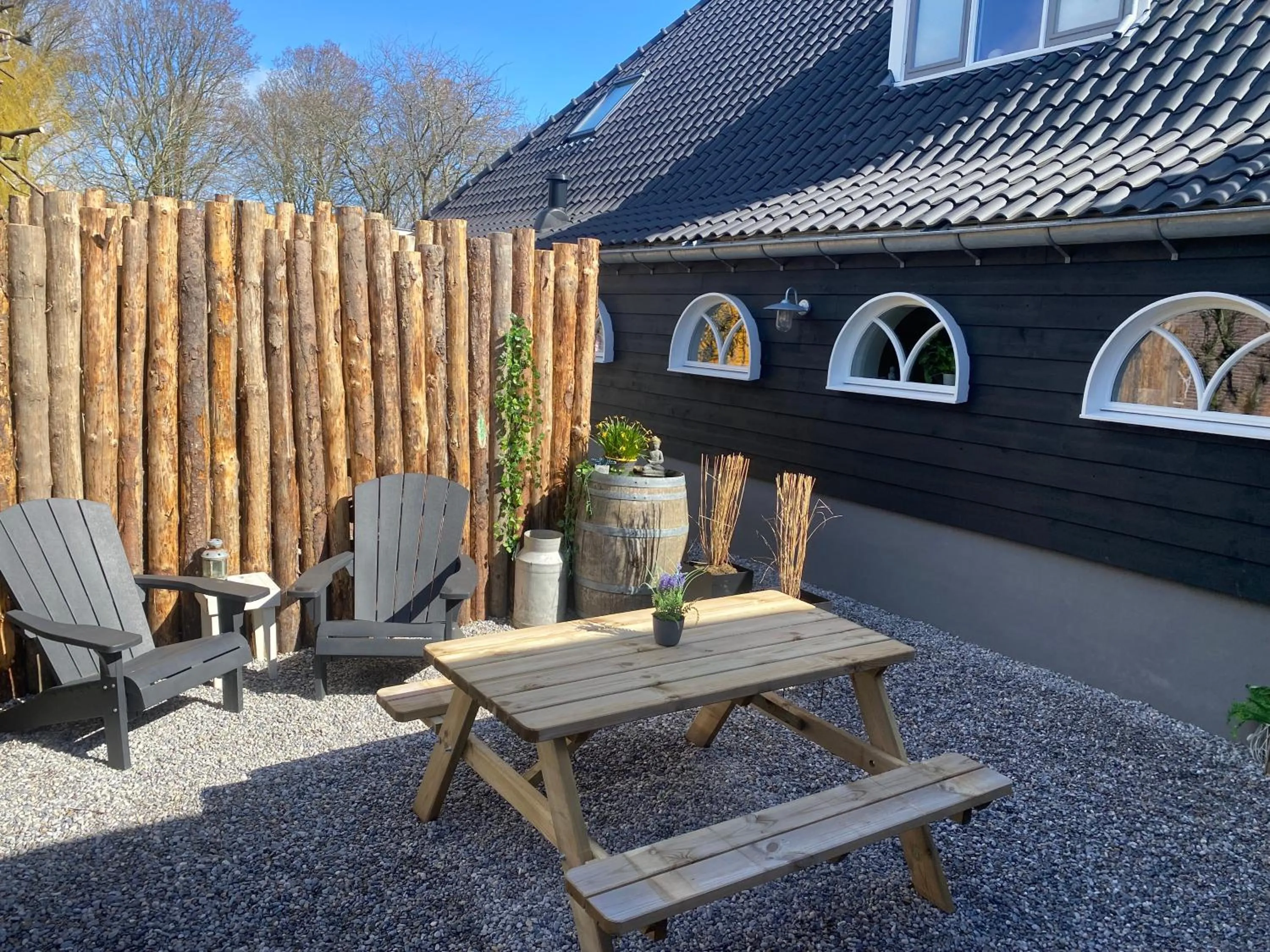 Garden in La Fattoria Bed&breakfast