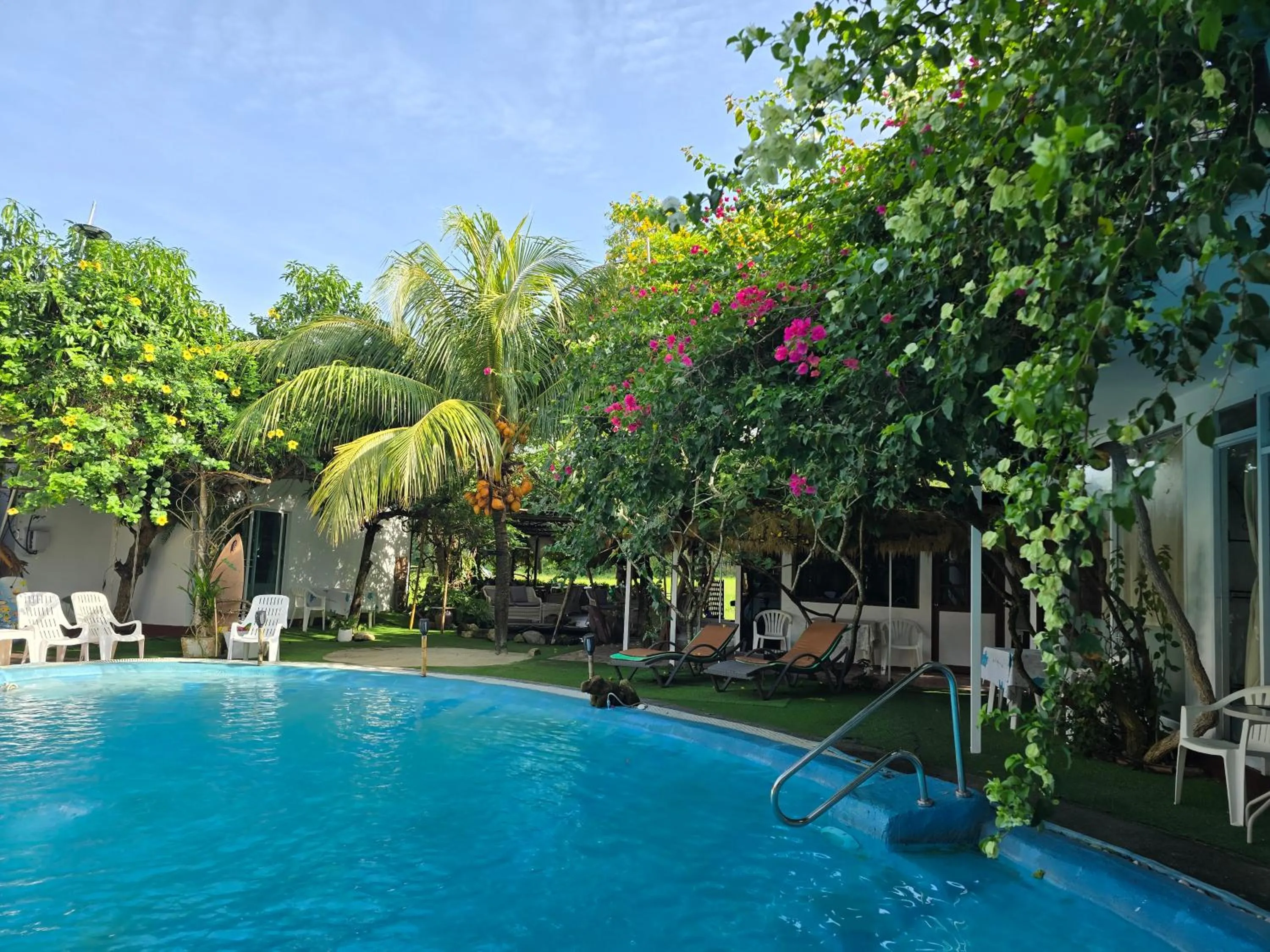 Pool view in OASIS Phuket Airport