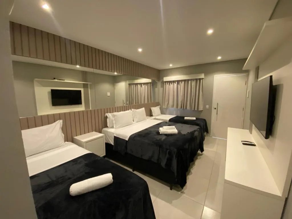 Bed in POUSADA HAPPY DAY PARATY