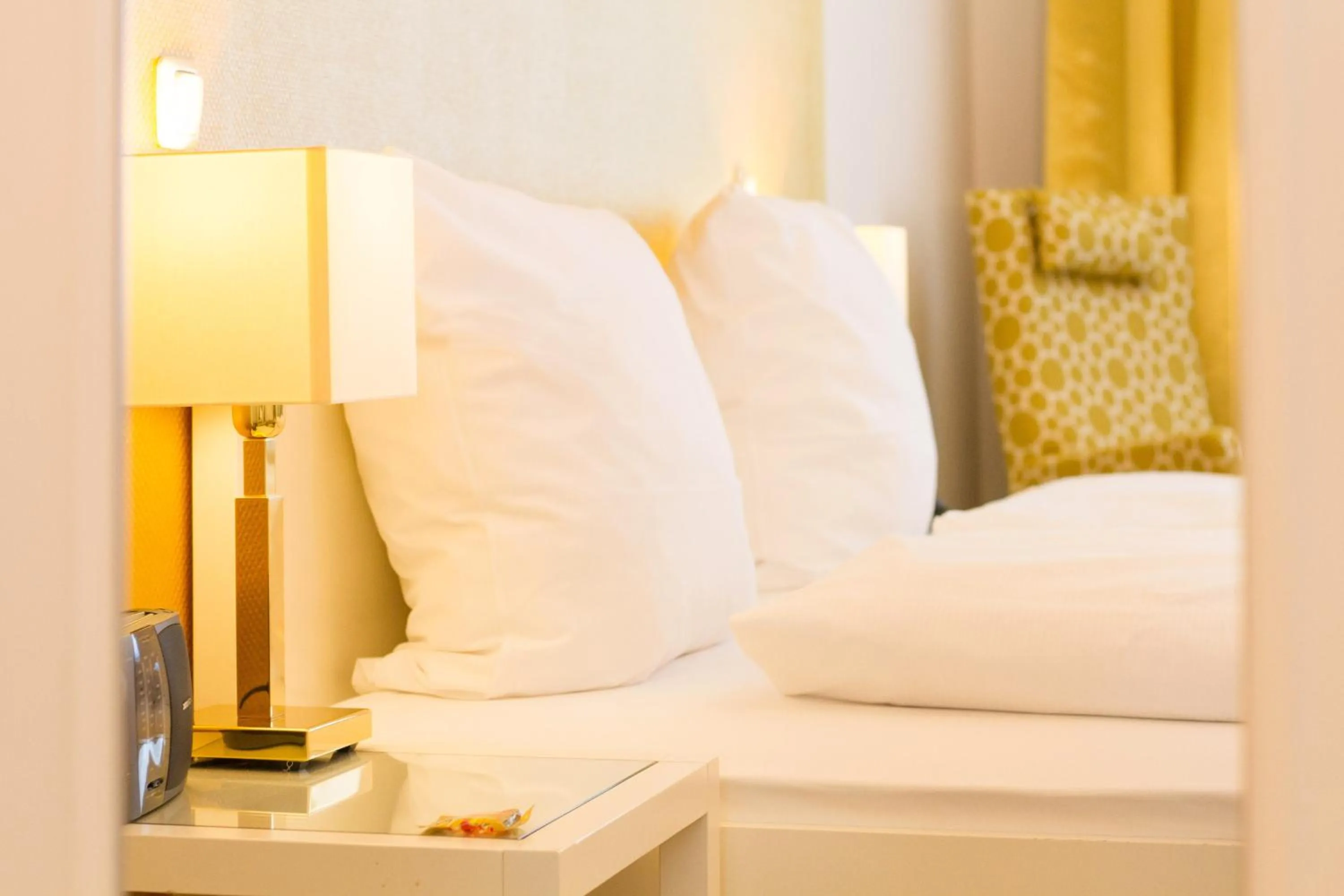 Bed in Romantik Hotel Schubert