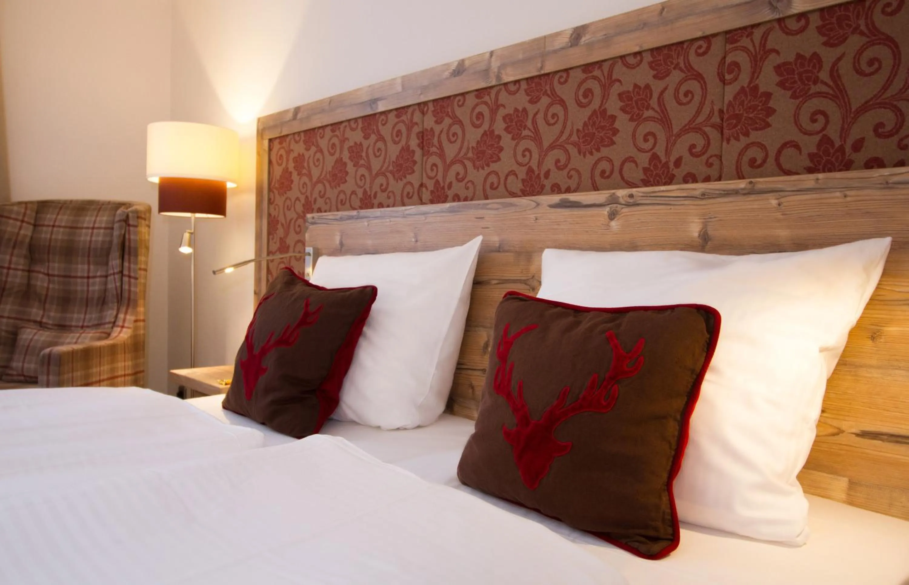 Bed in Romantik Hotel Schubert