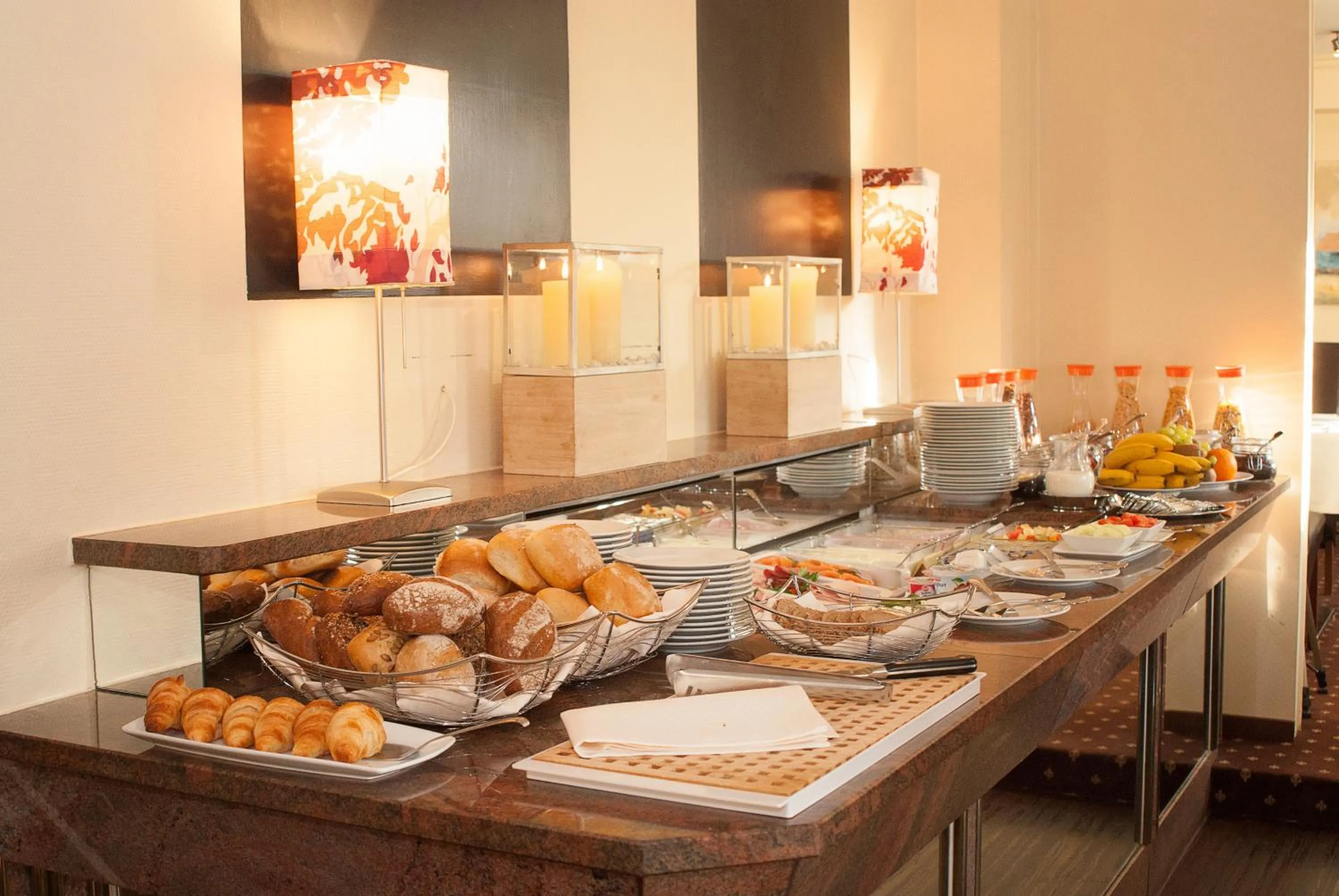 Buffet breakfast in Romantik Hotel Schubert