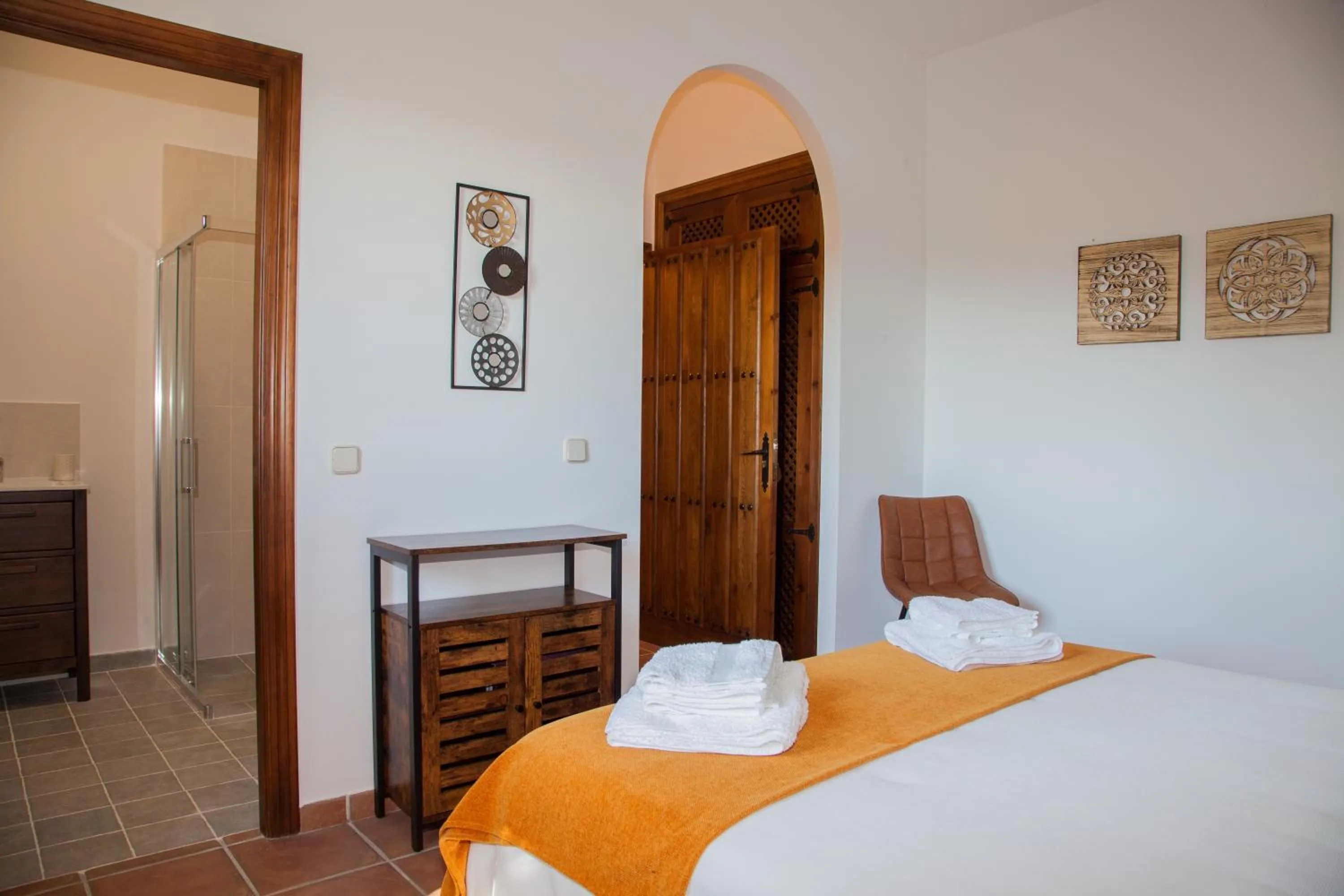 Bedroom, Bed in Finca La Sayuela