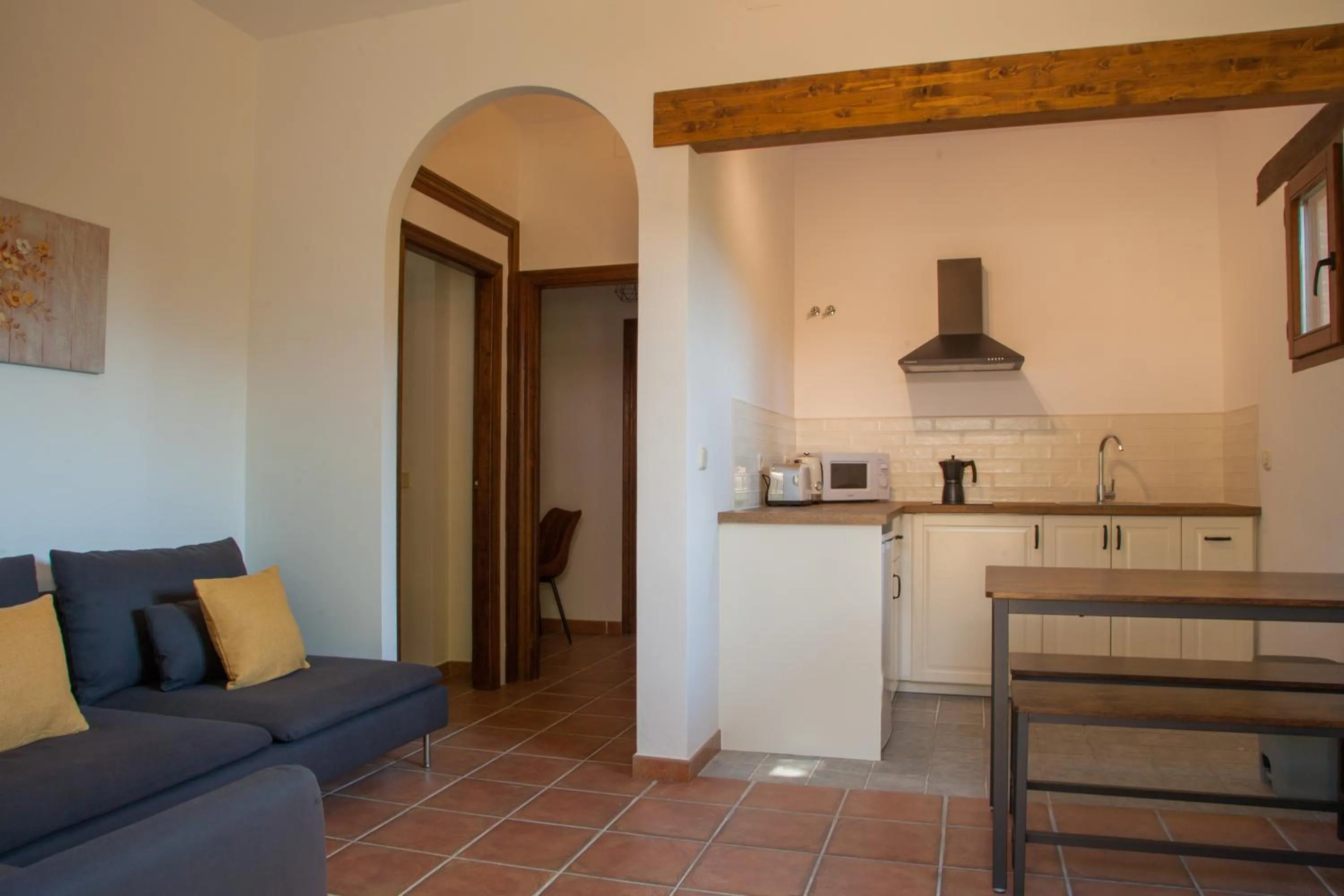 Kitchen or kitchenette in Finca La Sayuela