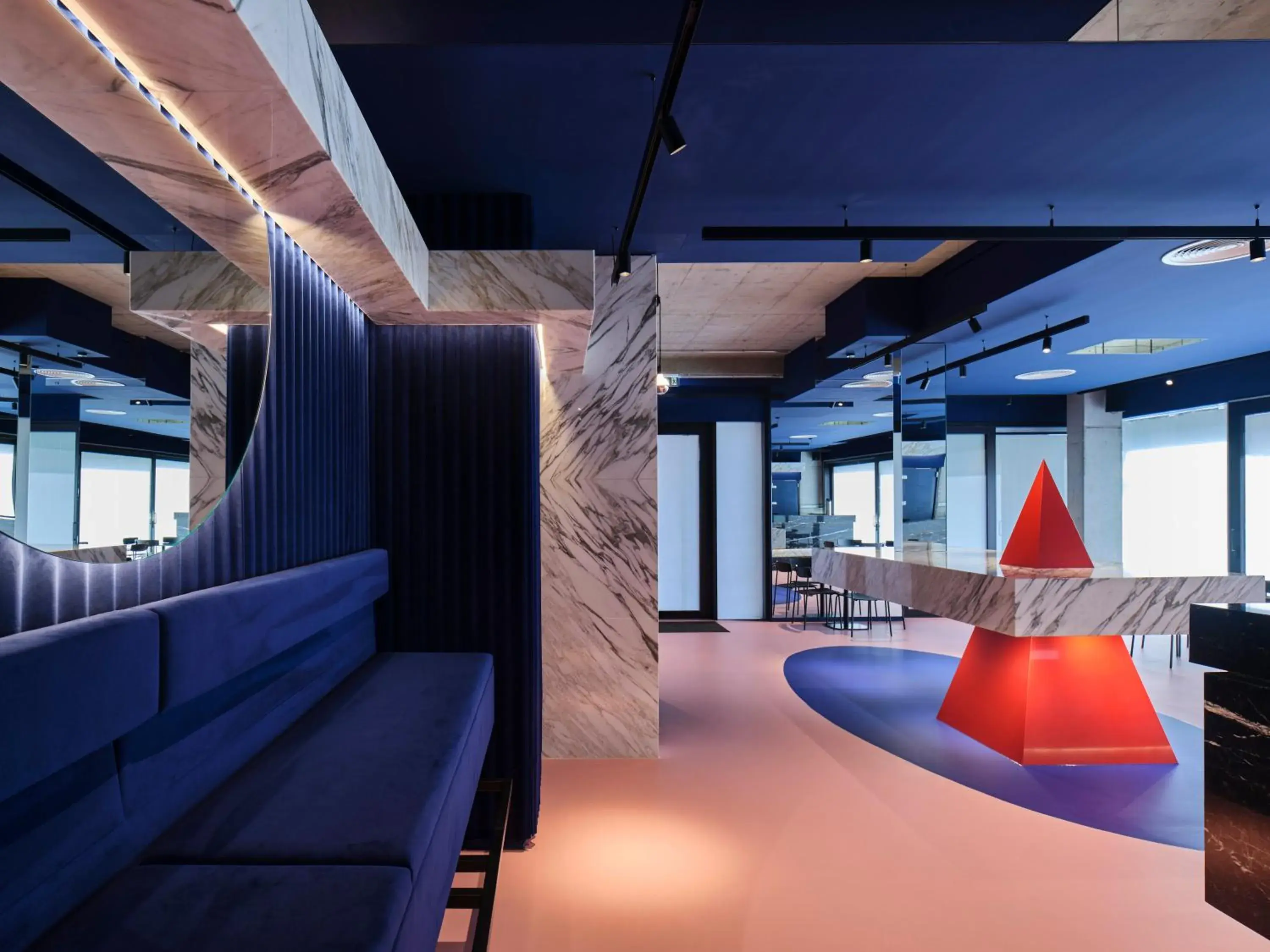 Lounge or bar in EmiLu Design Hotel Lounge or bar in EmiLu Design Hotel