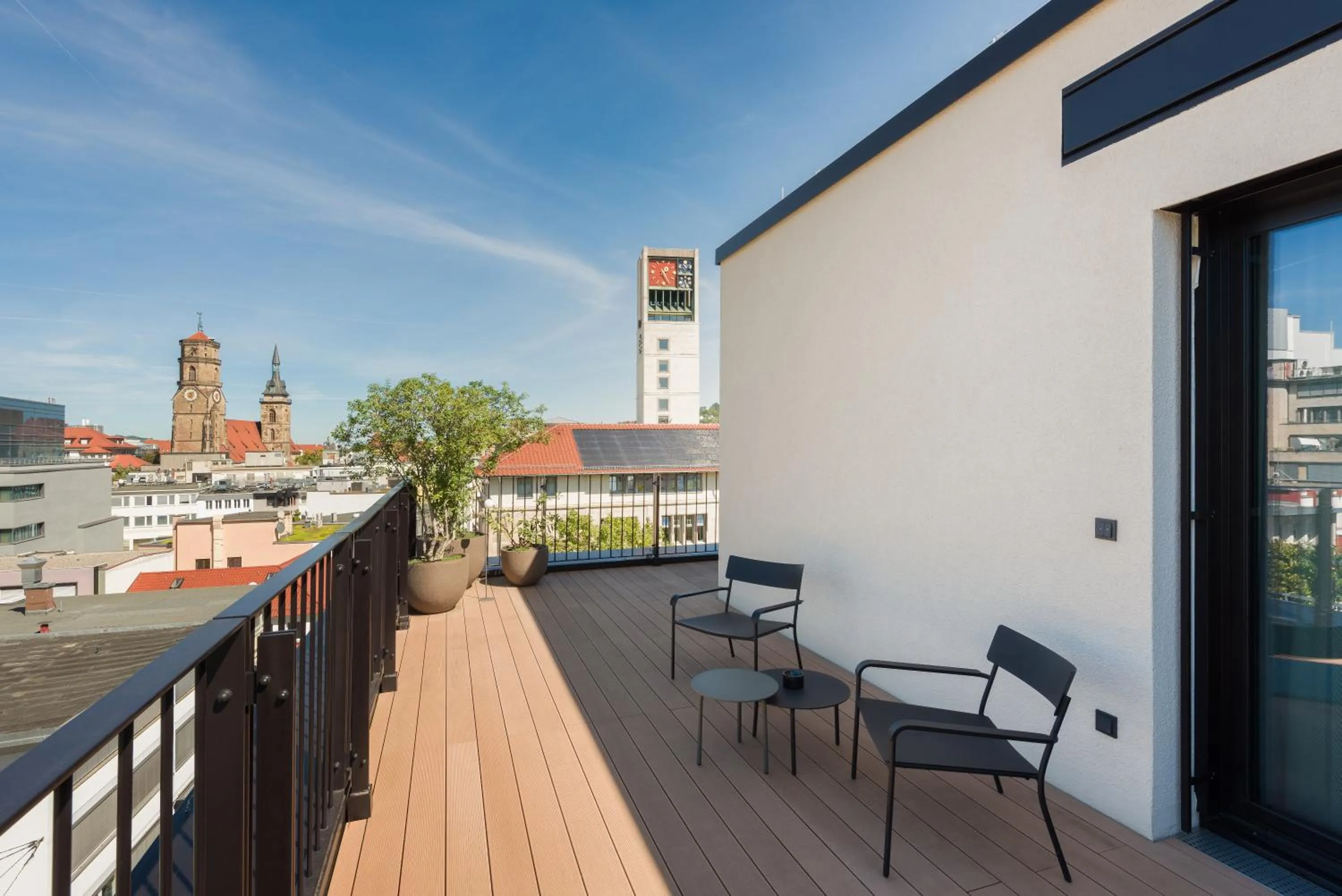 Property building in EmiLu Design Hotel