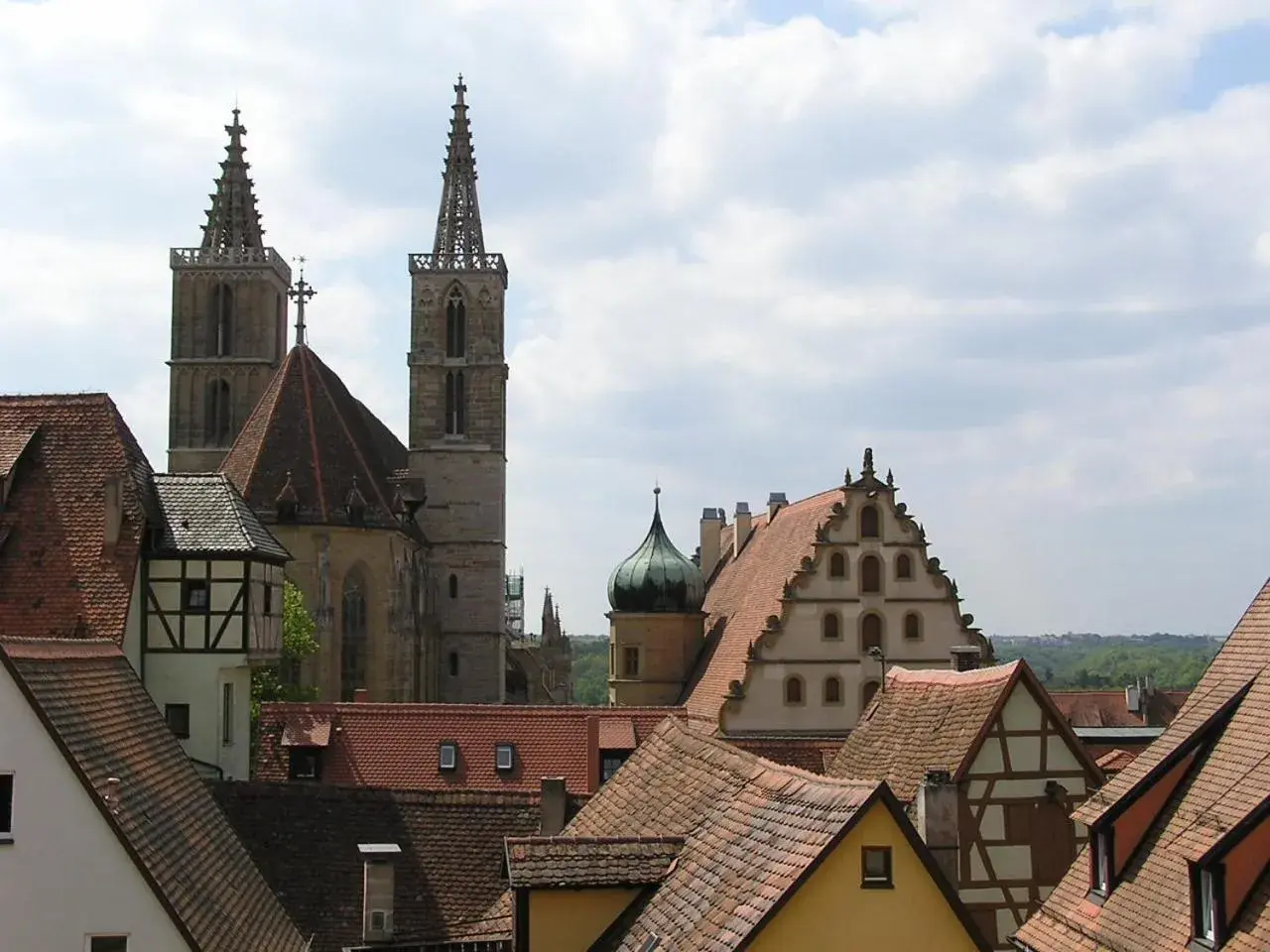 City view in Tilman Riemenschneider City view in Tilman Riemenschneider