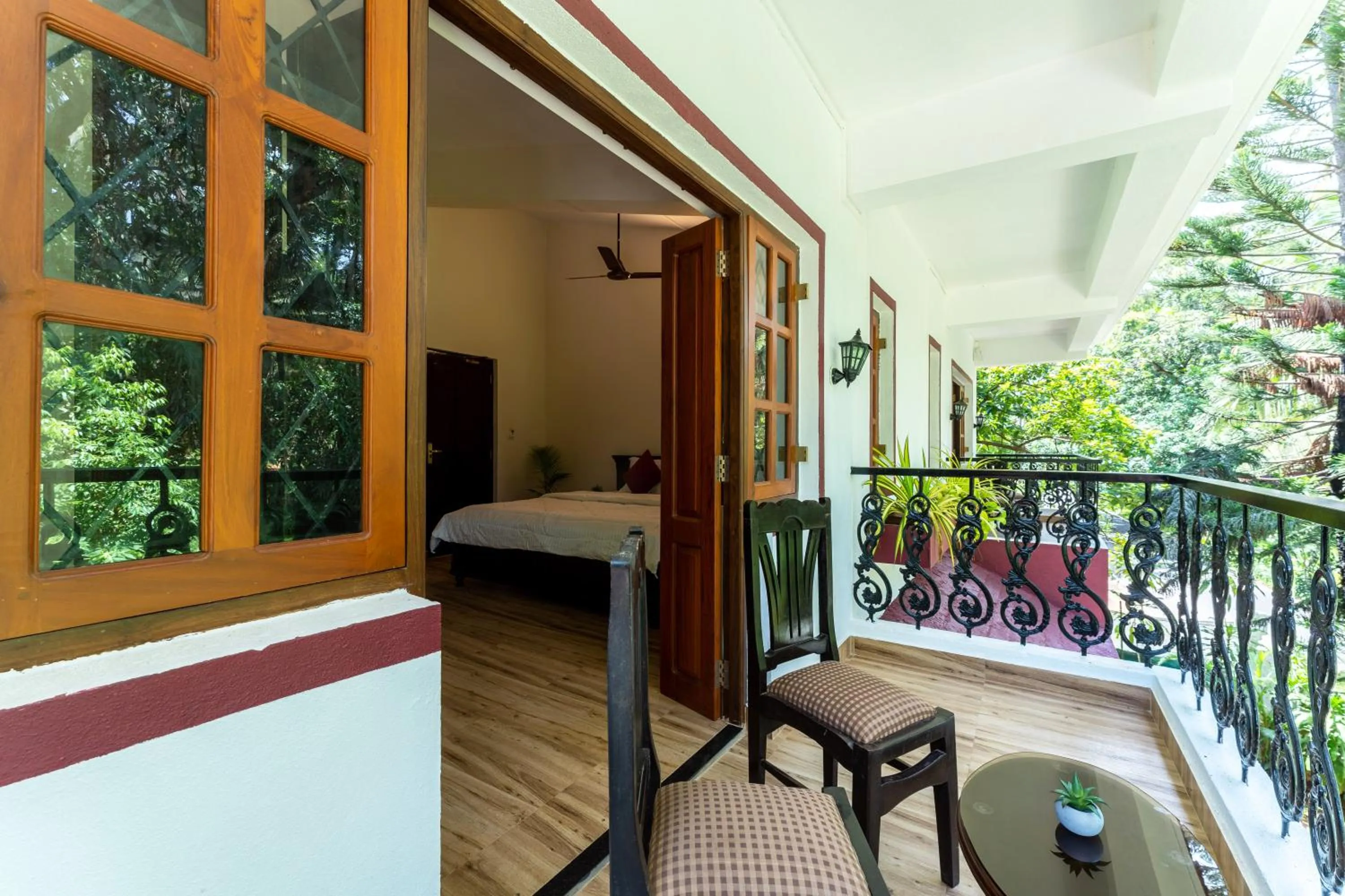 Balcony/Terrace in Villa Barbosa, 2 BHK Villa & Luxury Rooms near Colva, Sernabatim, Benaulim Beach