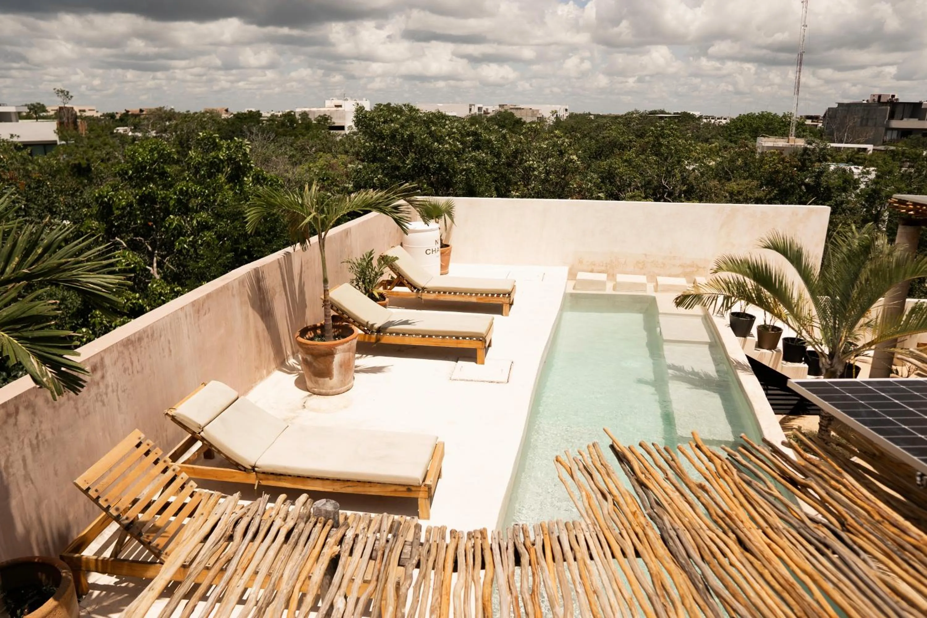 Balcony/Terrace in Koos Tulum Hotel
