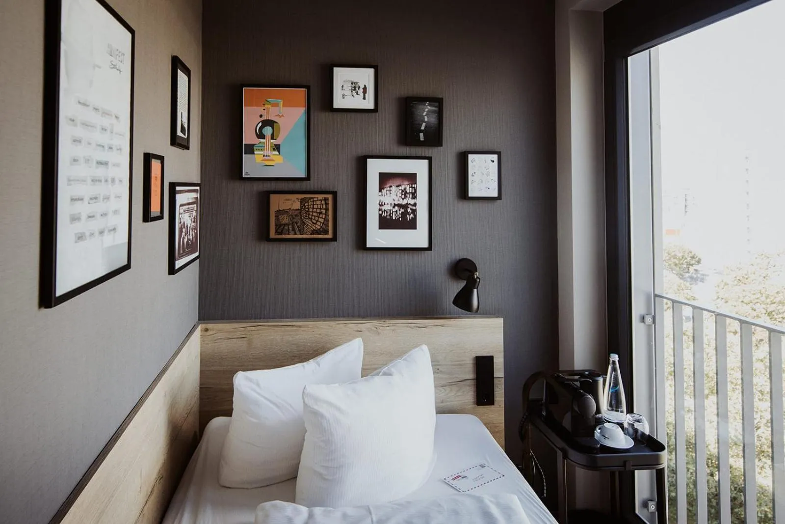 Bed in Emma by Schulz Hotel Berlin Friedrichshain