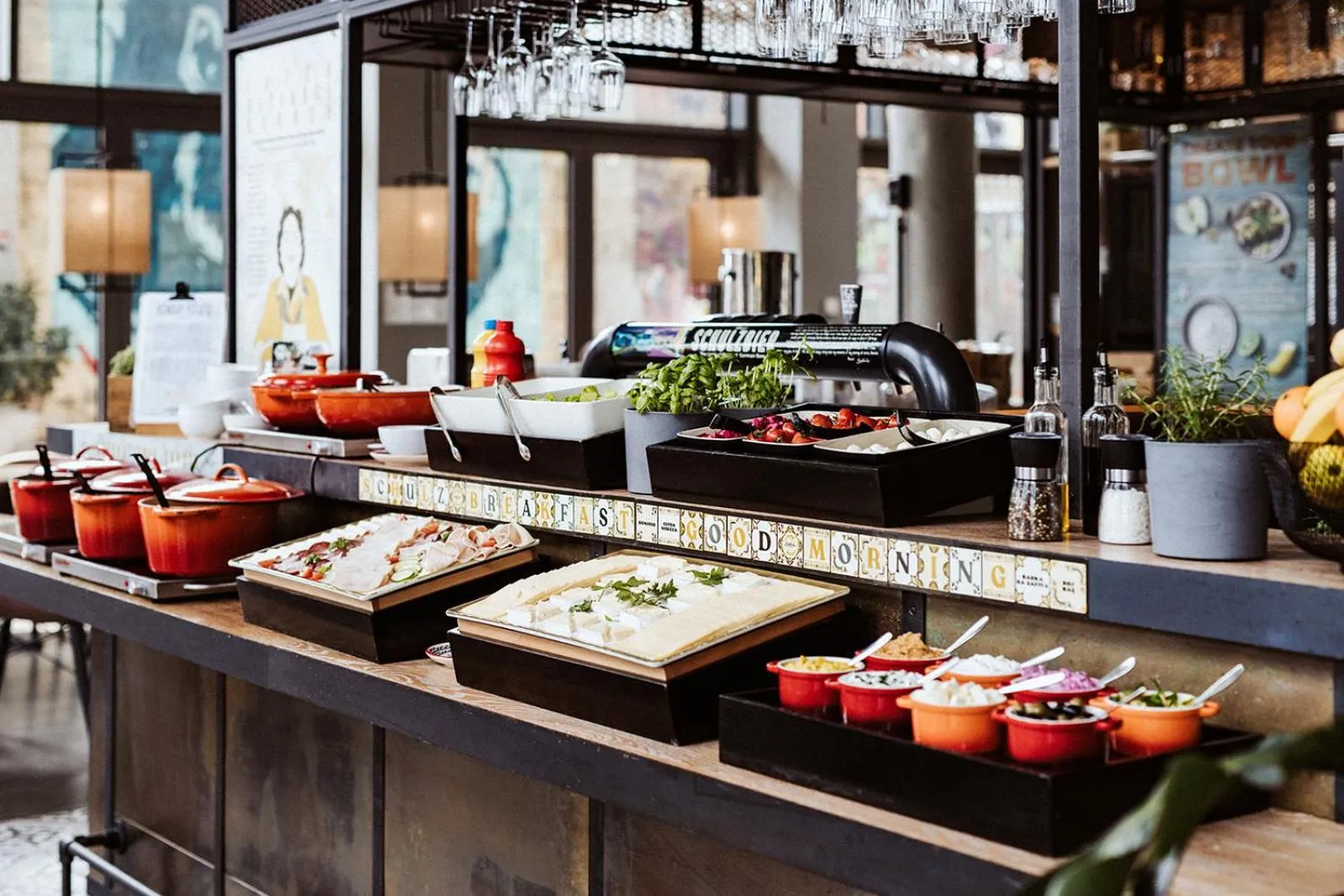 Continental breakfast in Emma by Schulz Hotel Berlin Friedrichshain