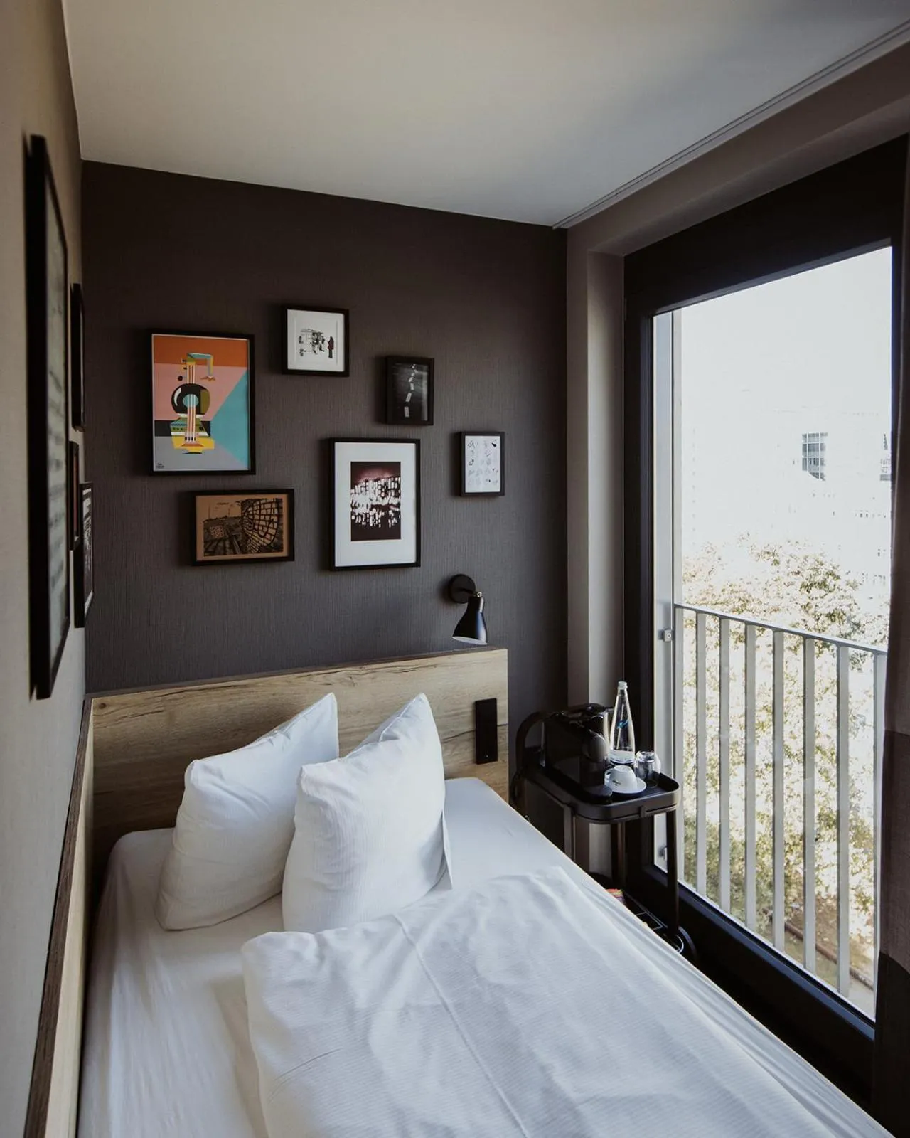 Bed in Emma by Schulz Hotel Berlin Friedrichshain