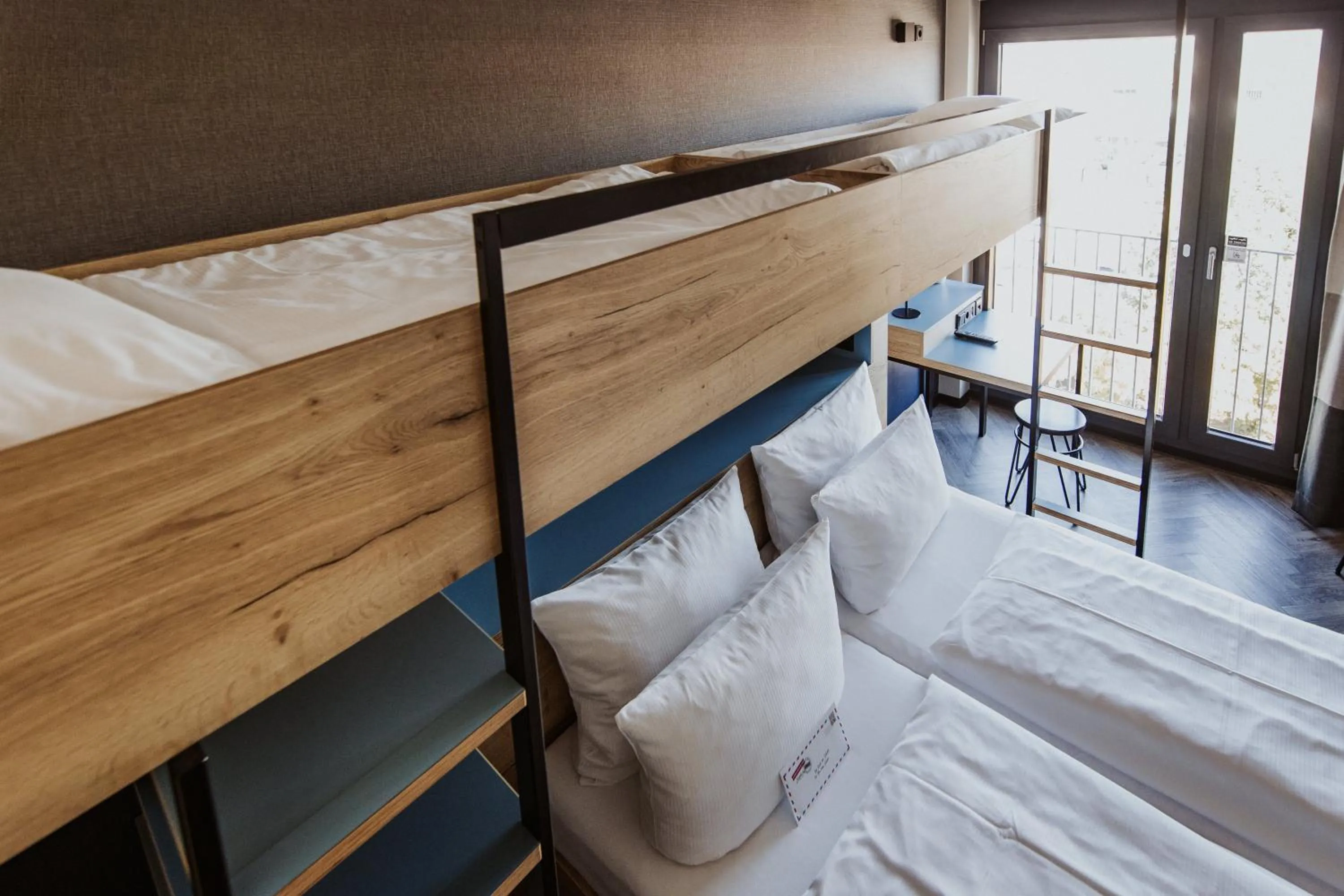 Bed in Emma by Schulz Hotel Berlin Friedrichshain