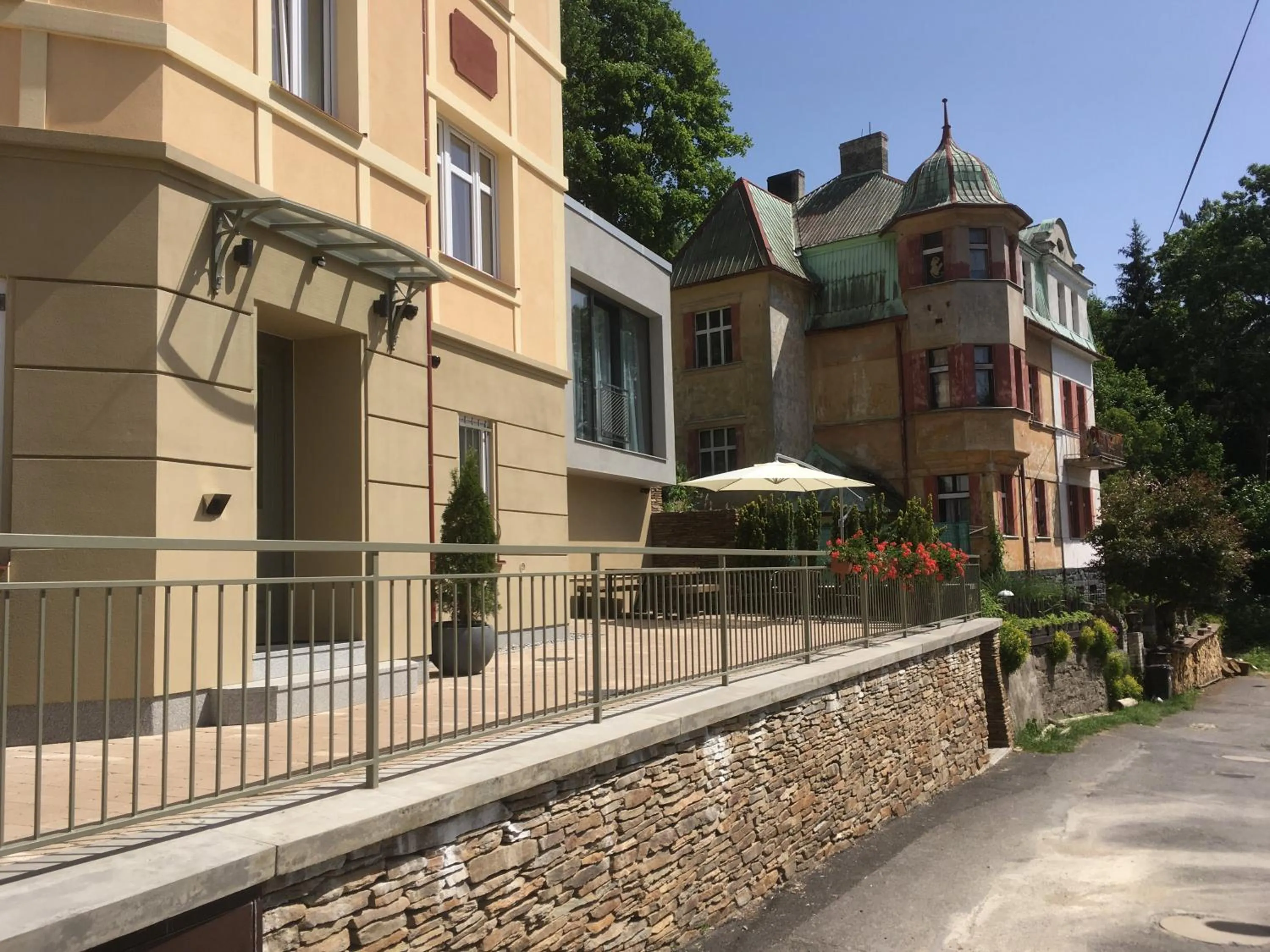 Balcony/Terrace in APARTMÁNY ADAM