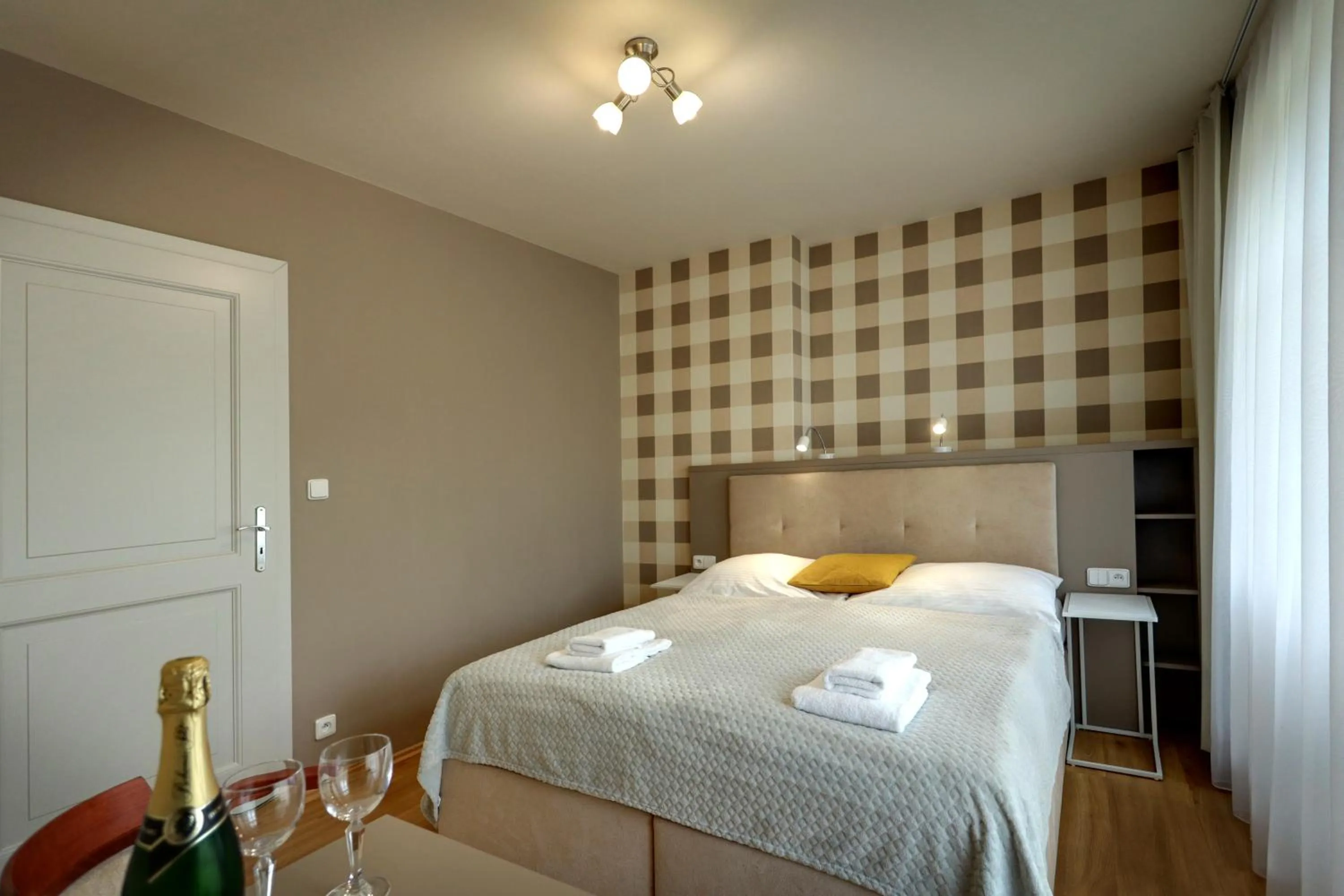 Bedroom, Bed in APARTMÁNY ADAM