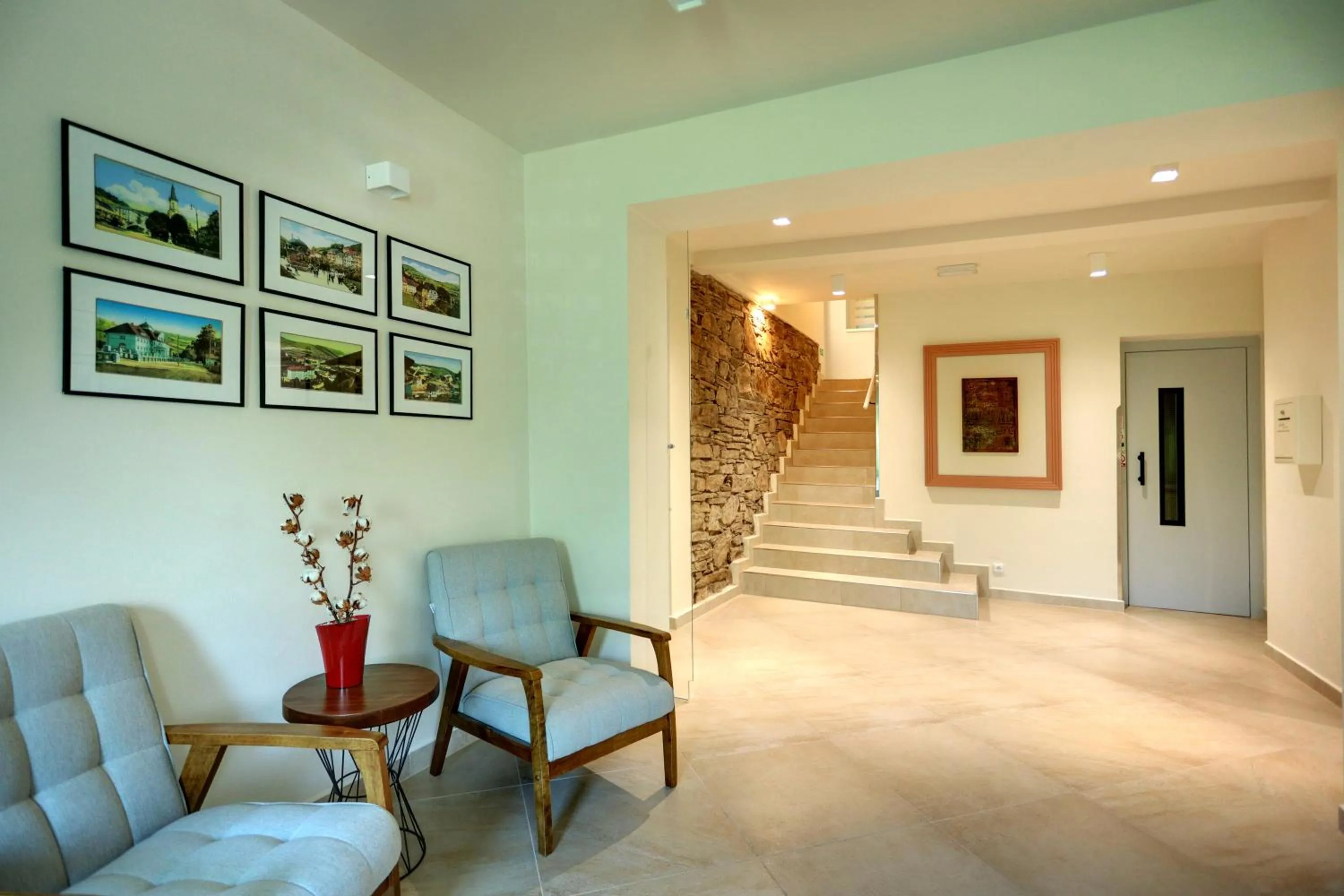 Lobby or reception in APARTMÁNY ADAM