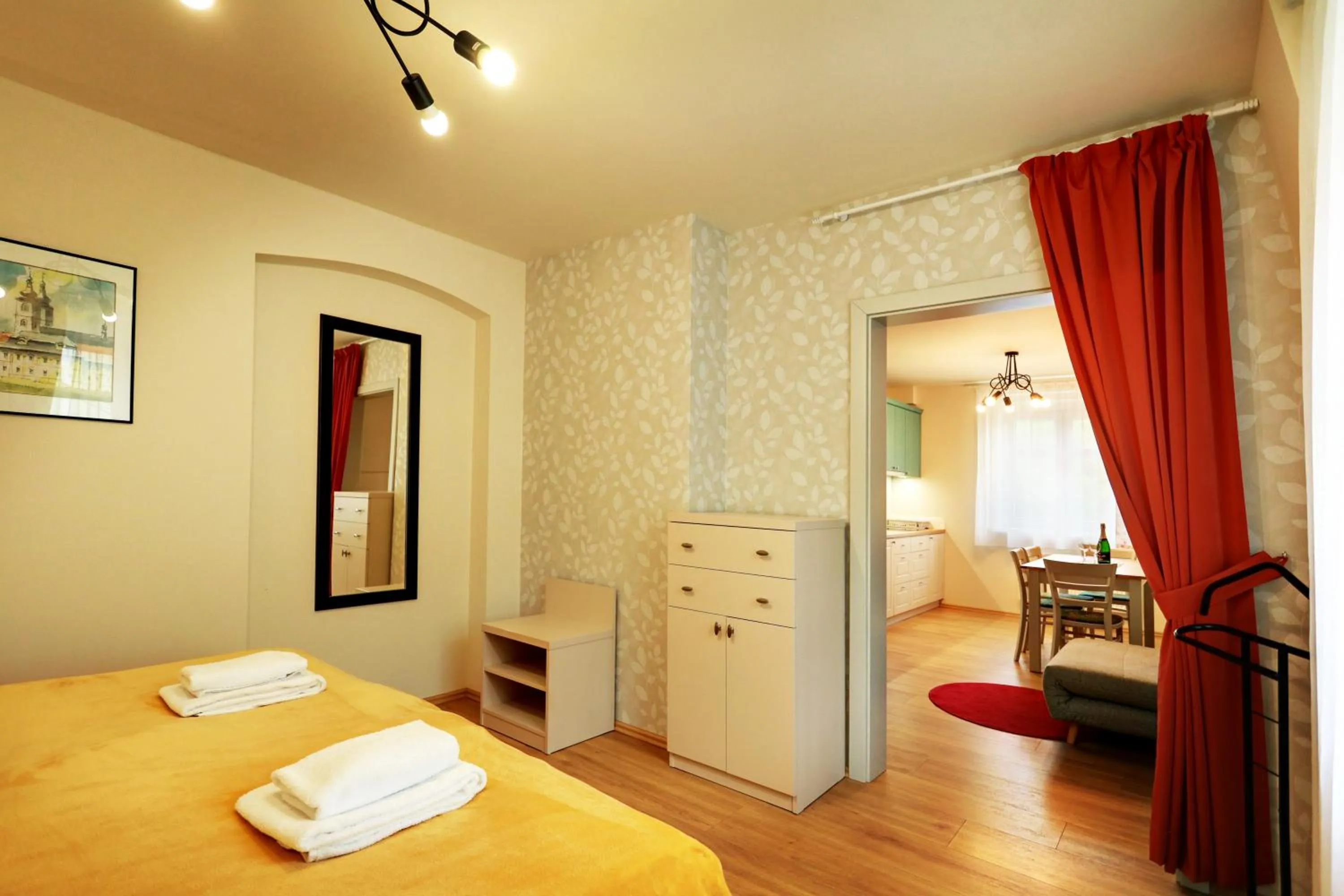 Bedroom, Bed in APARTMÁNY ADAM