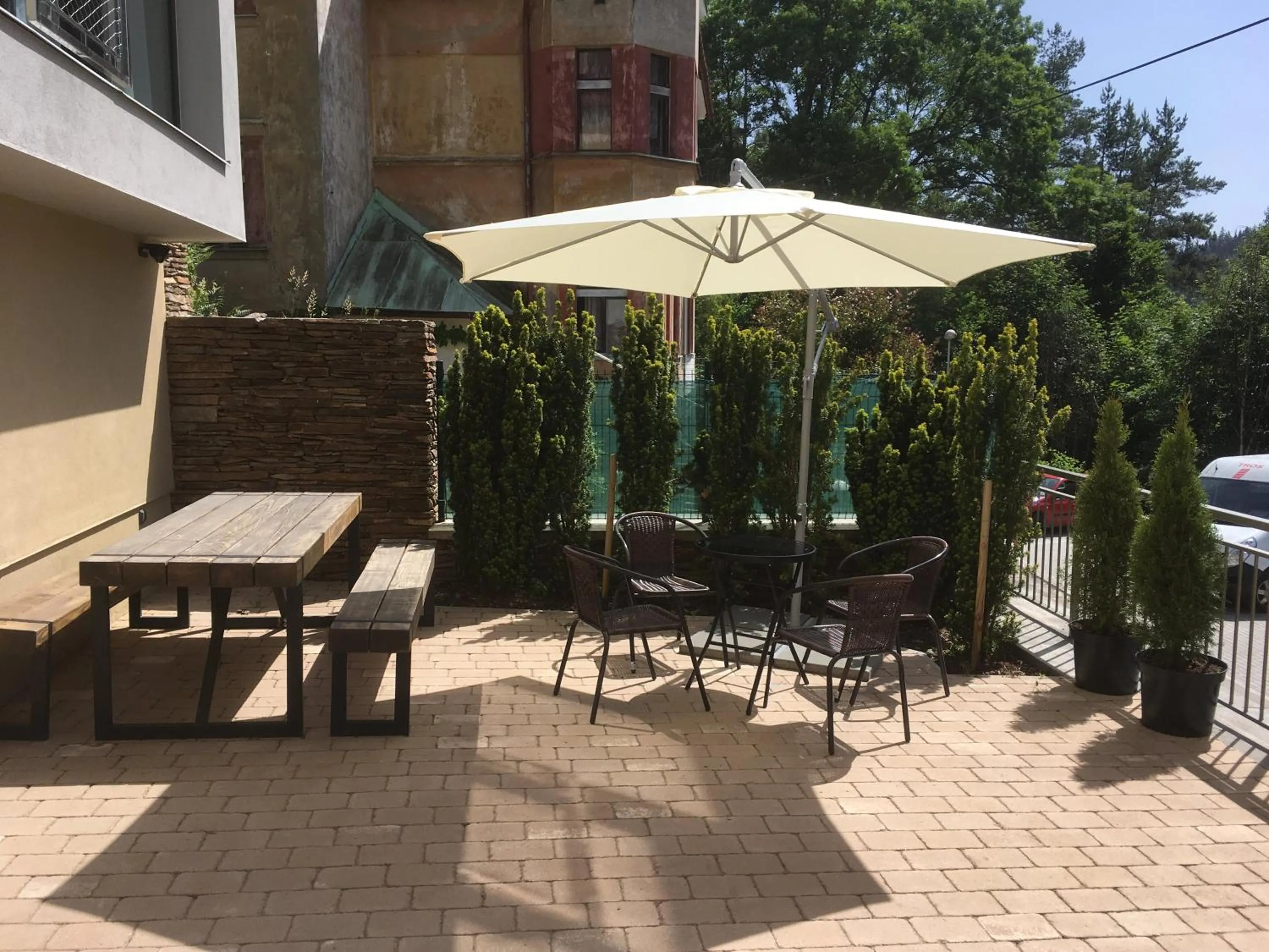 Balcony/Terrace in APARTMÁNY ADAM