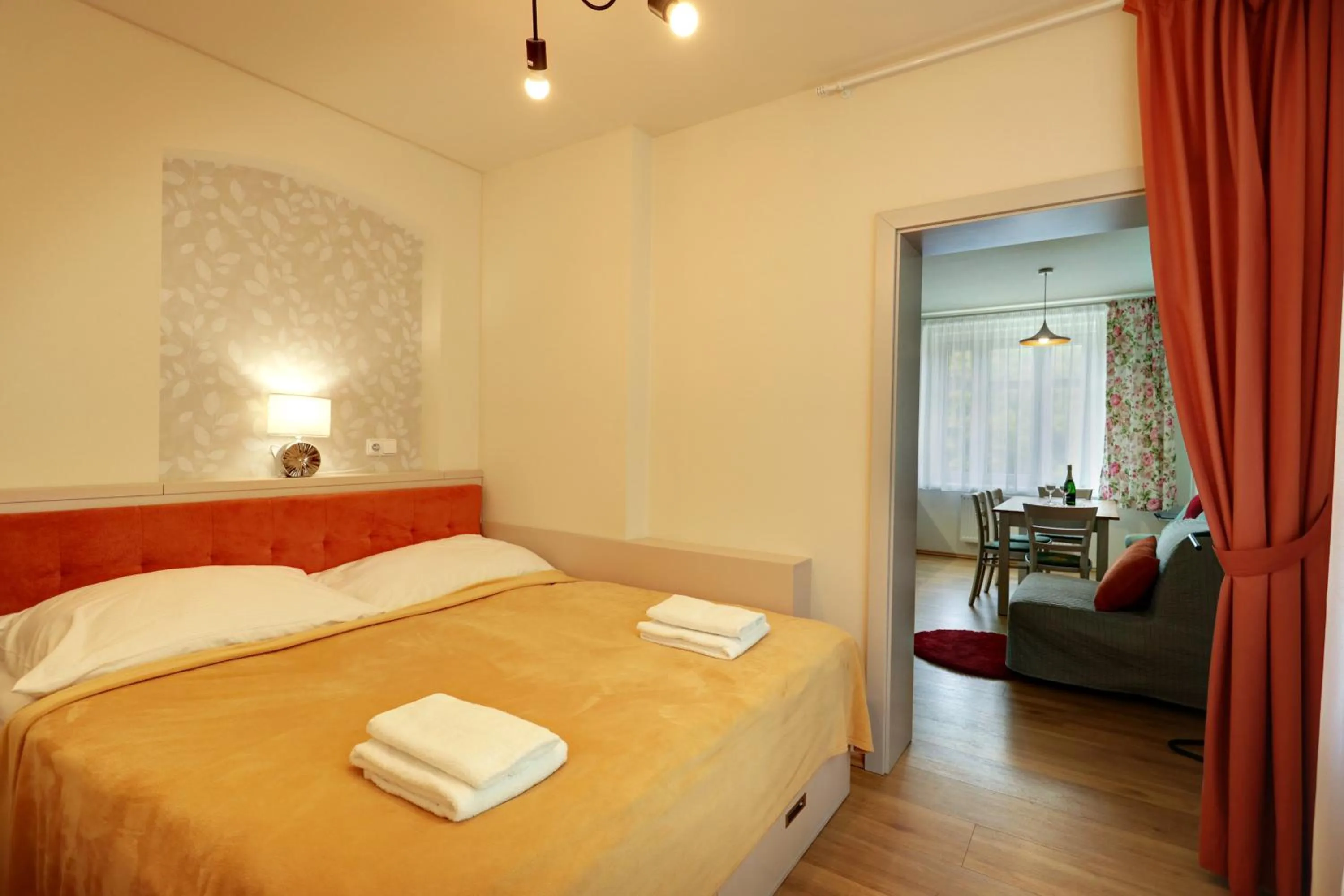 Bedroom, Bed in APARTMÁNY ADAM