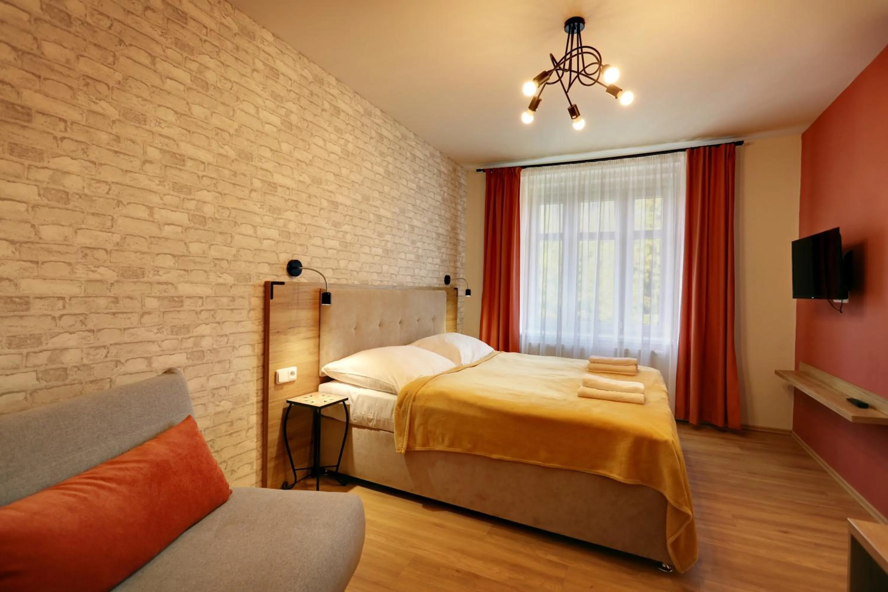 Bedroom, Bed in APARTMÁNY ADAM