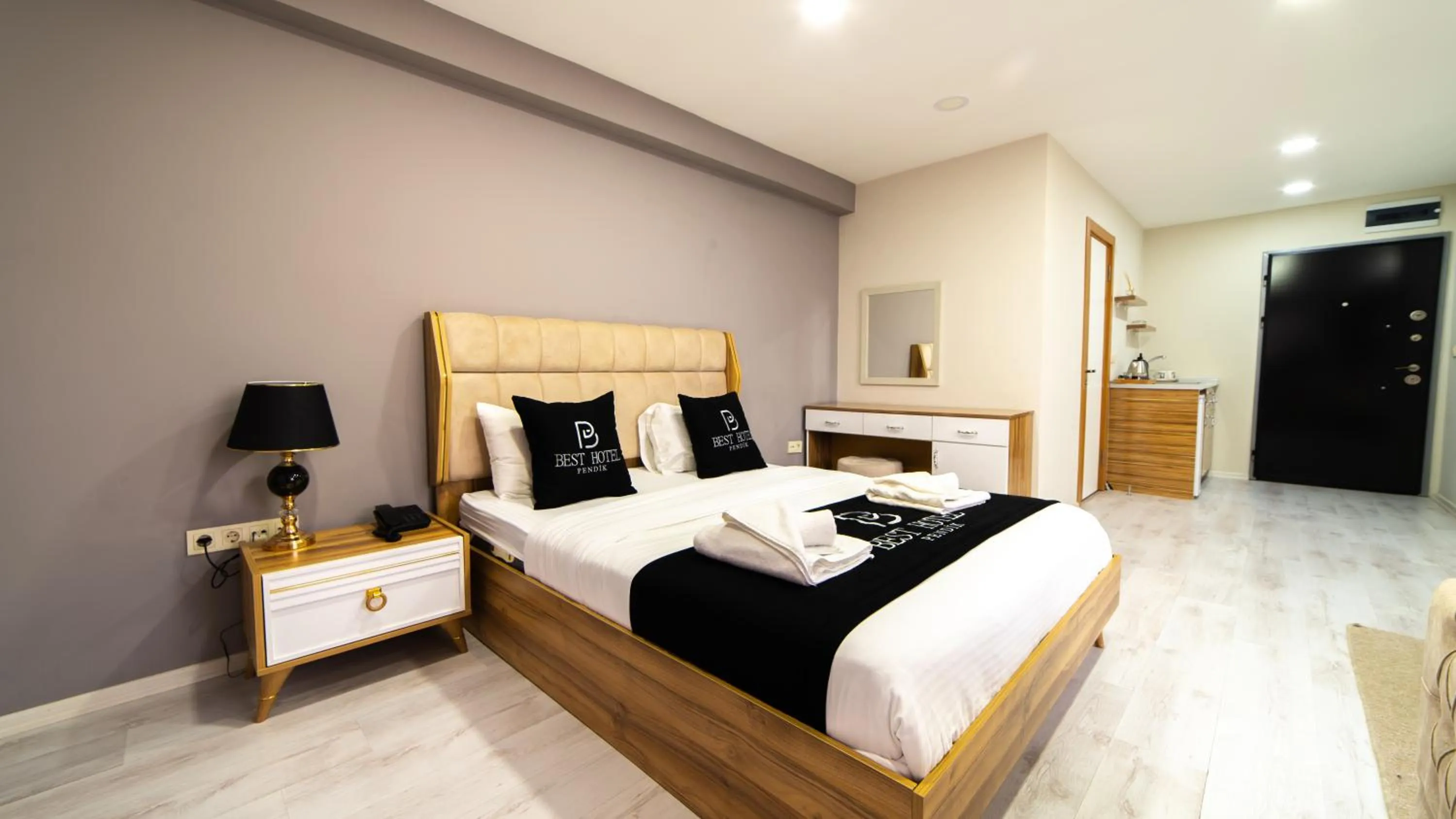 Bed in Best Hotel Pendik