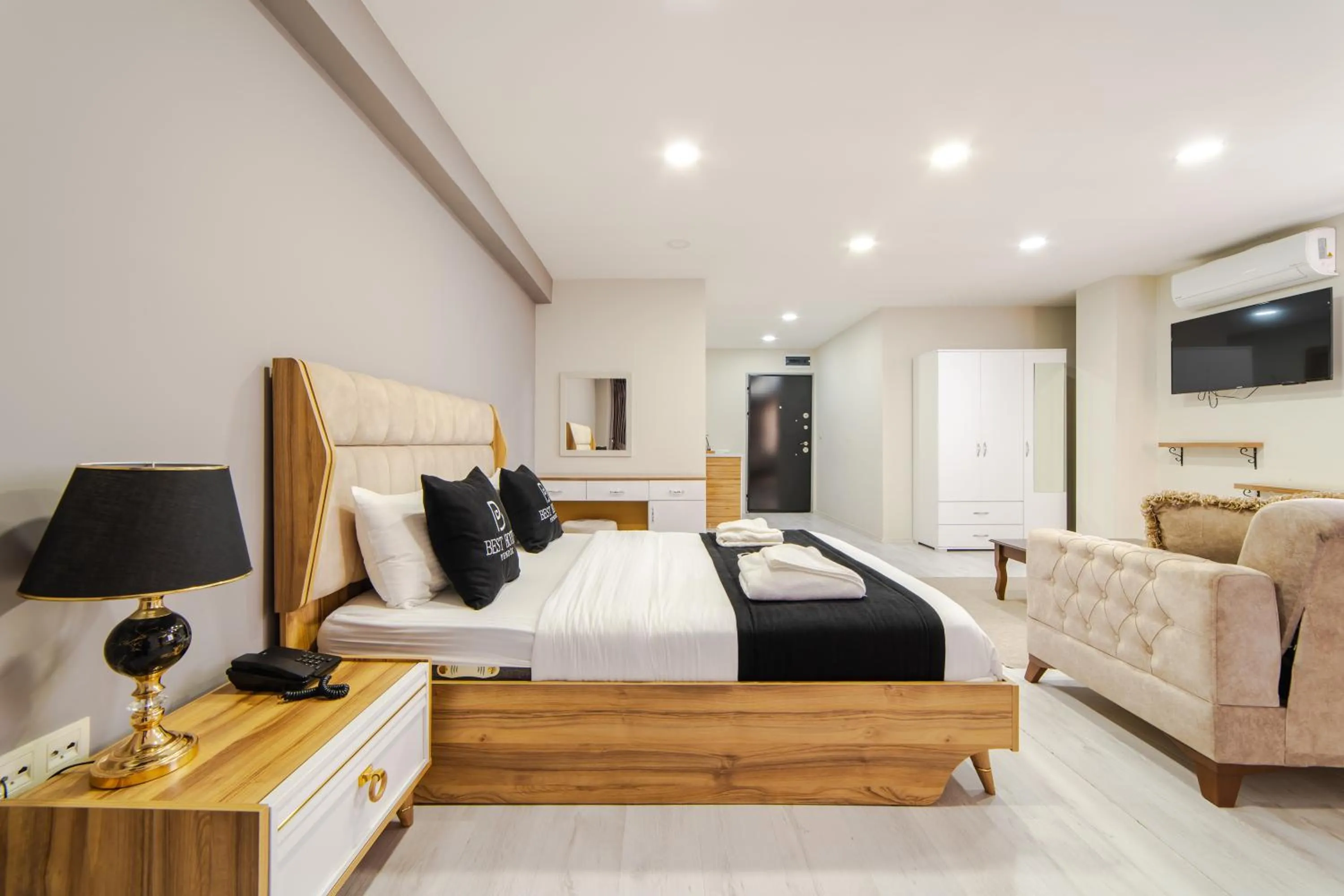 Bed in Best Hotel Pendik