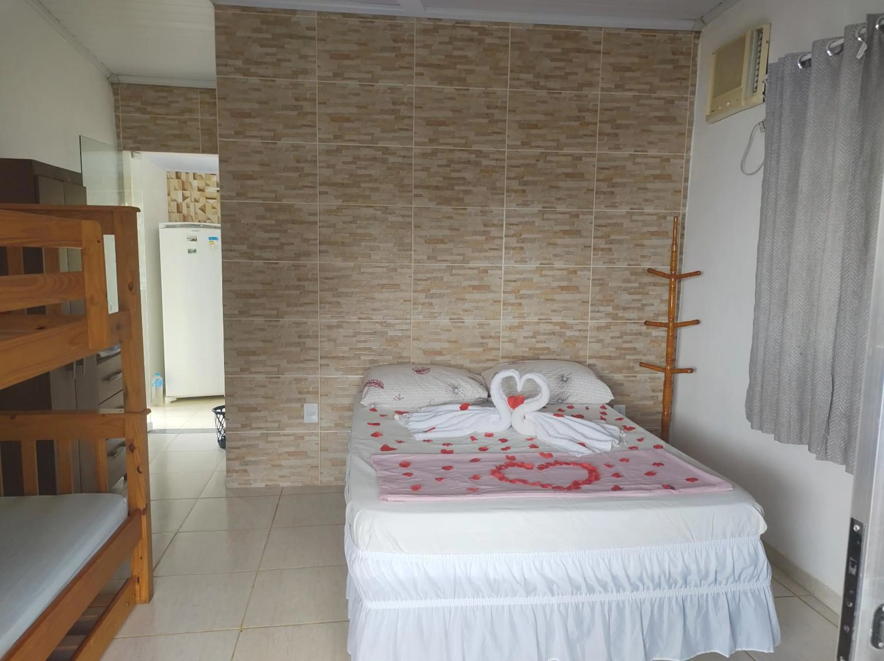 Bed in Suítes Carla e Carol