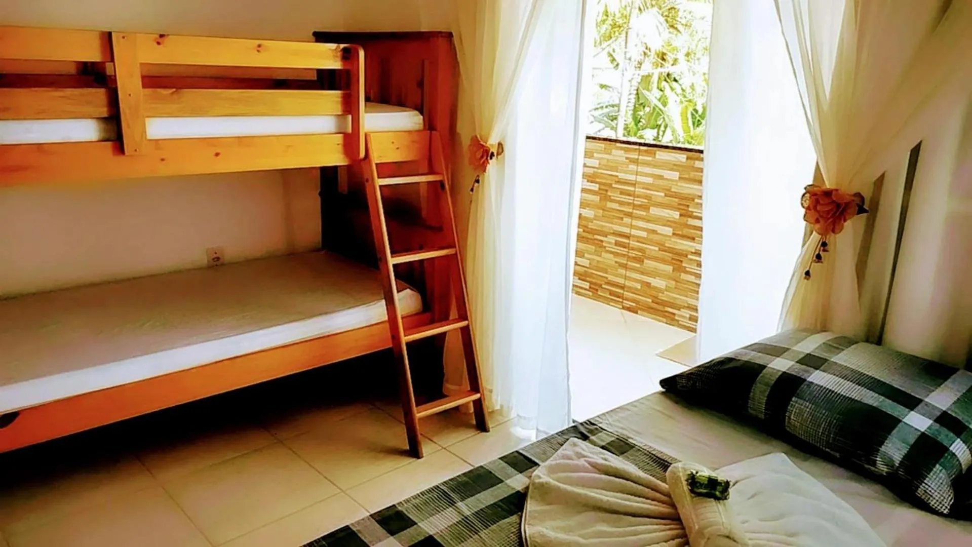 Bed in Suítes Carla e Carol