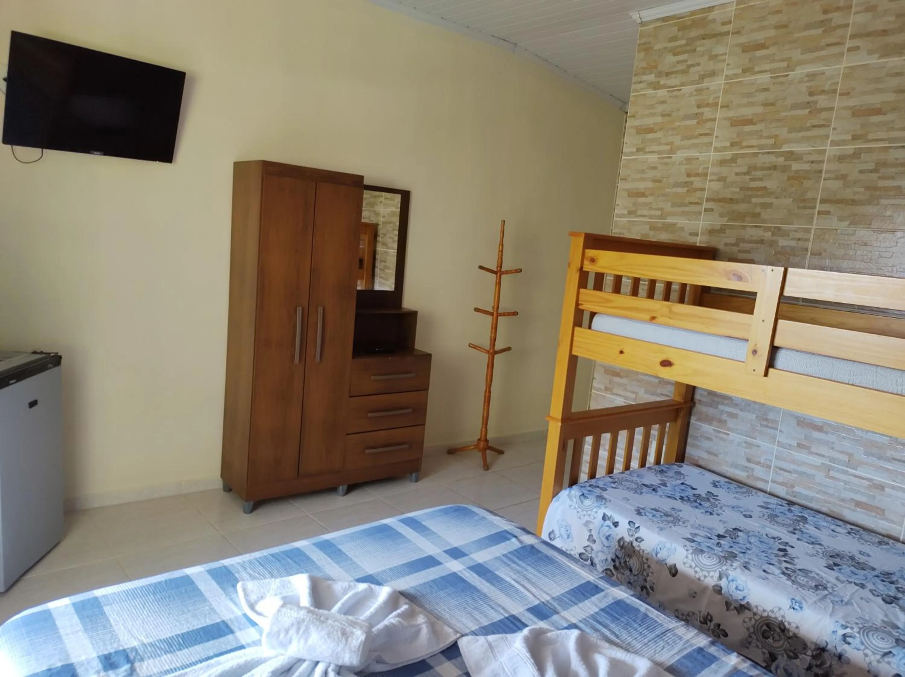 Bed in Suítes Carla e Carol