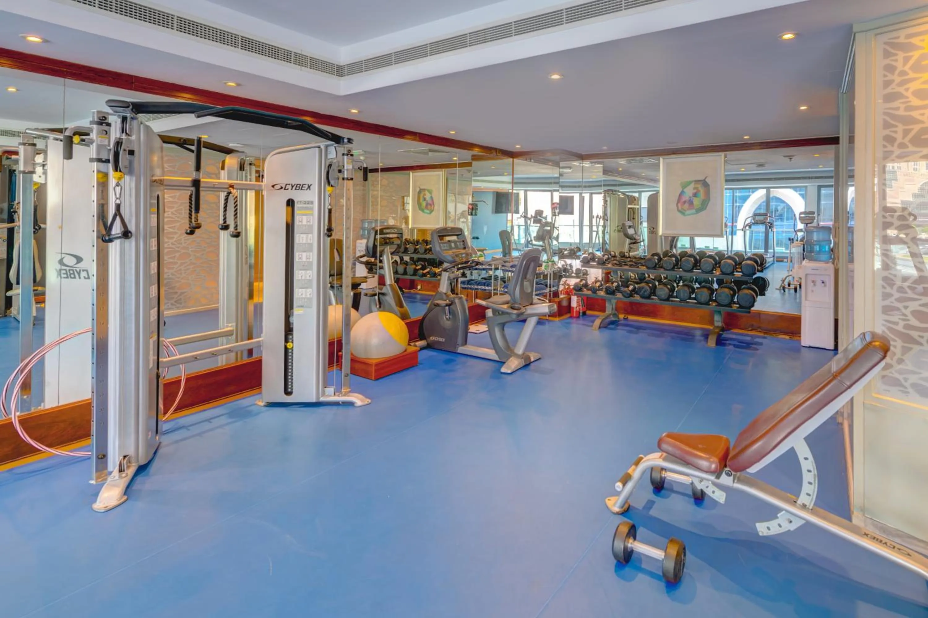 Fitness centre/facilities in Hawthorn Suites by Wyndham Abu Dhabi City Center