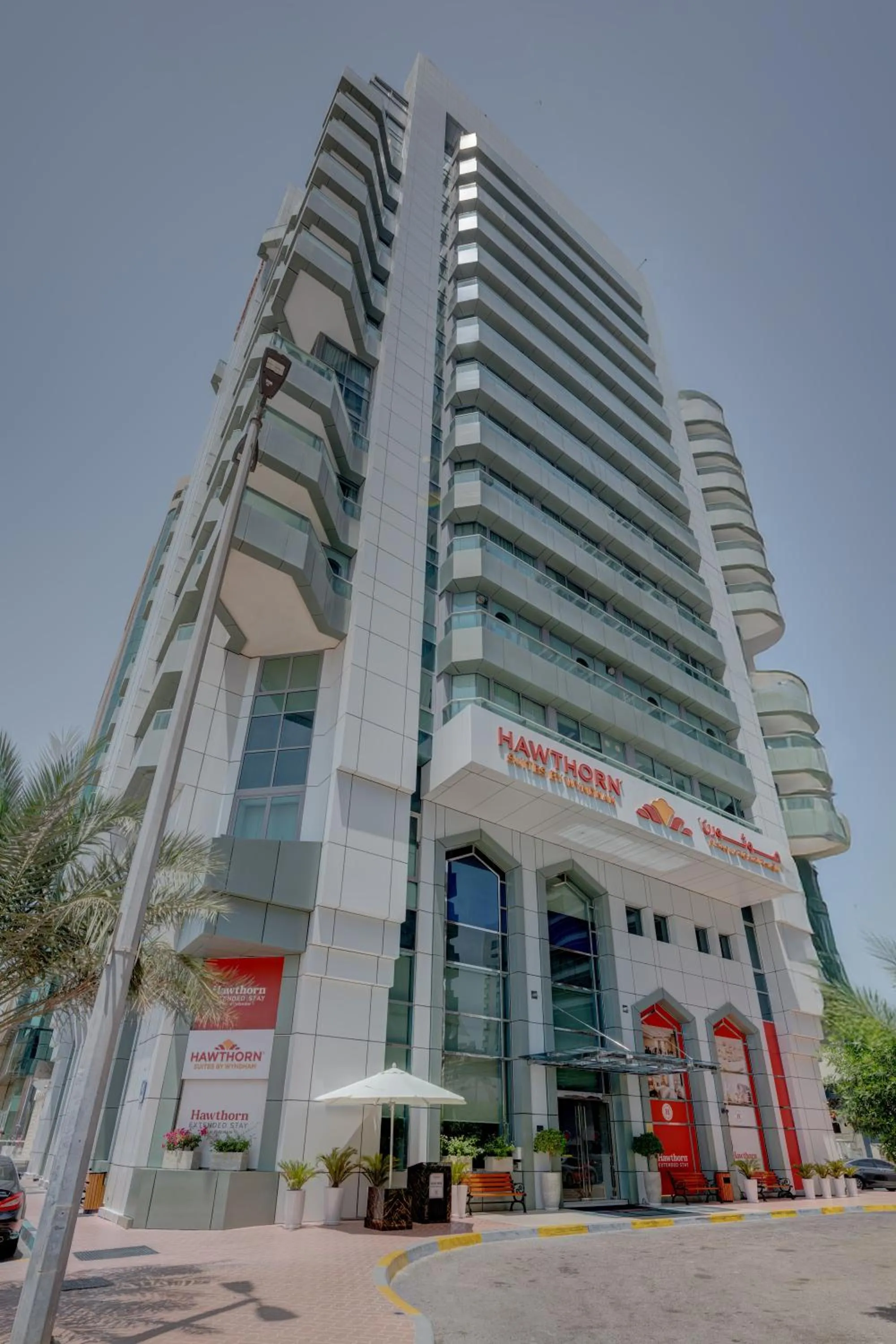 Property building in Hawthorn Suites by Wyndham Abu Dhabi City Center