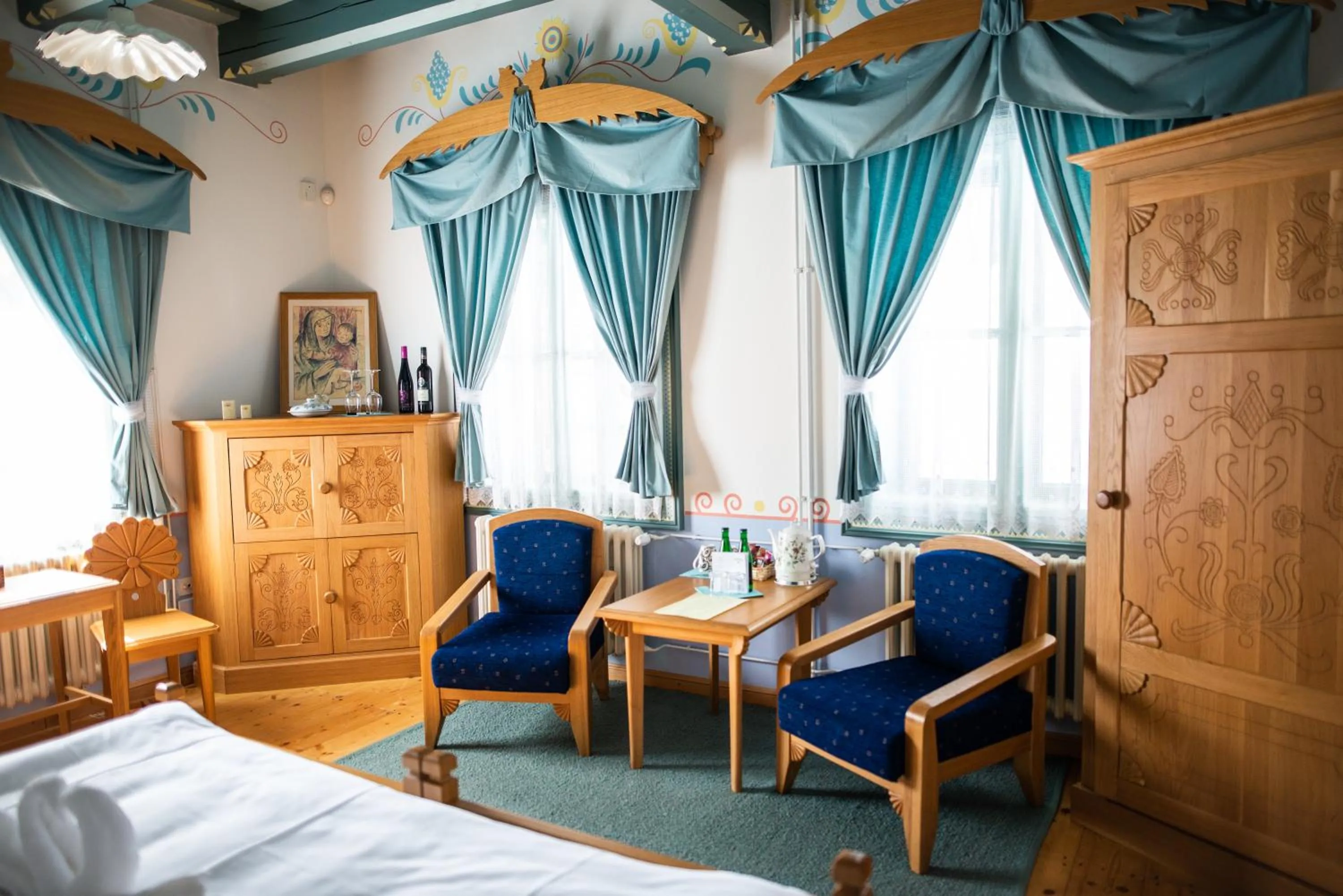 Living room, Bed in Libušín & Maměnka národní kulturní památky