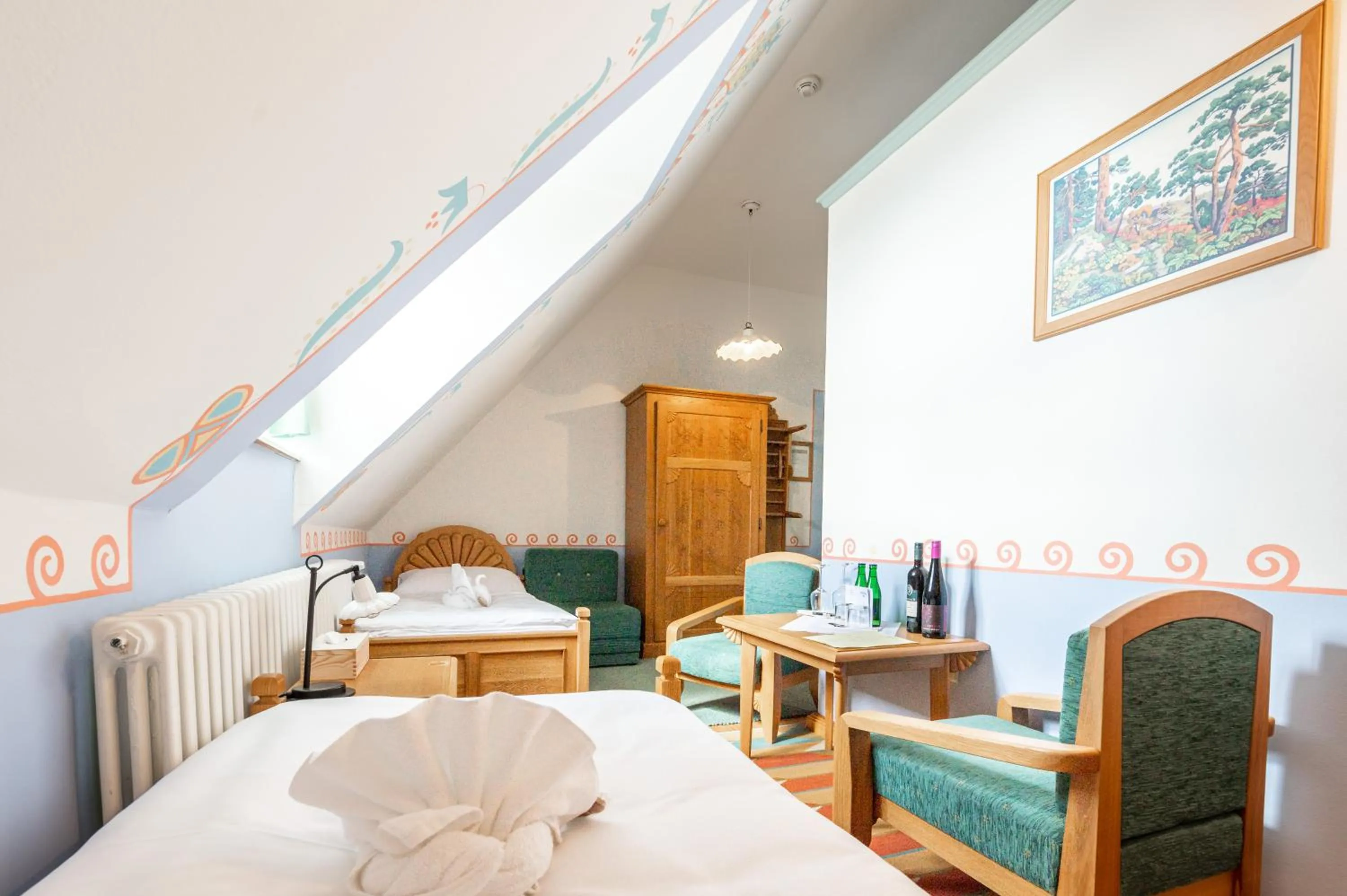 Photo of the whole room, Bed in Libušín & Maměnka národní kulturní památky