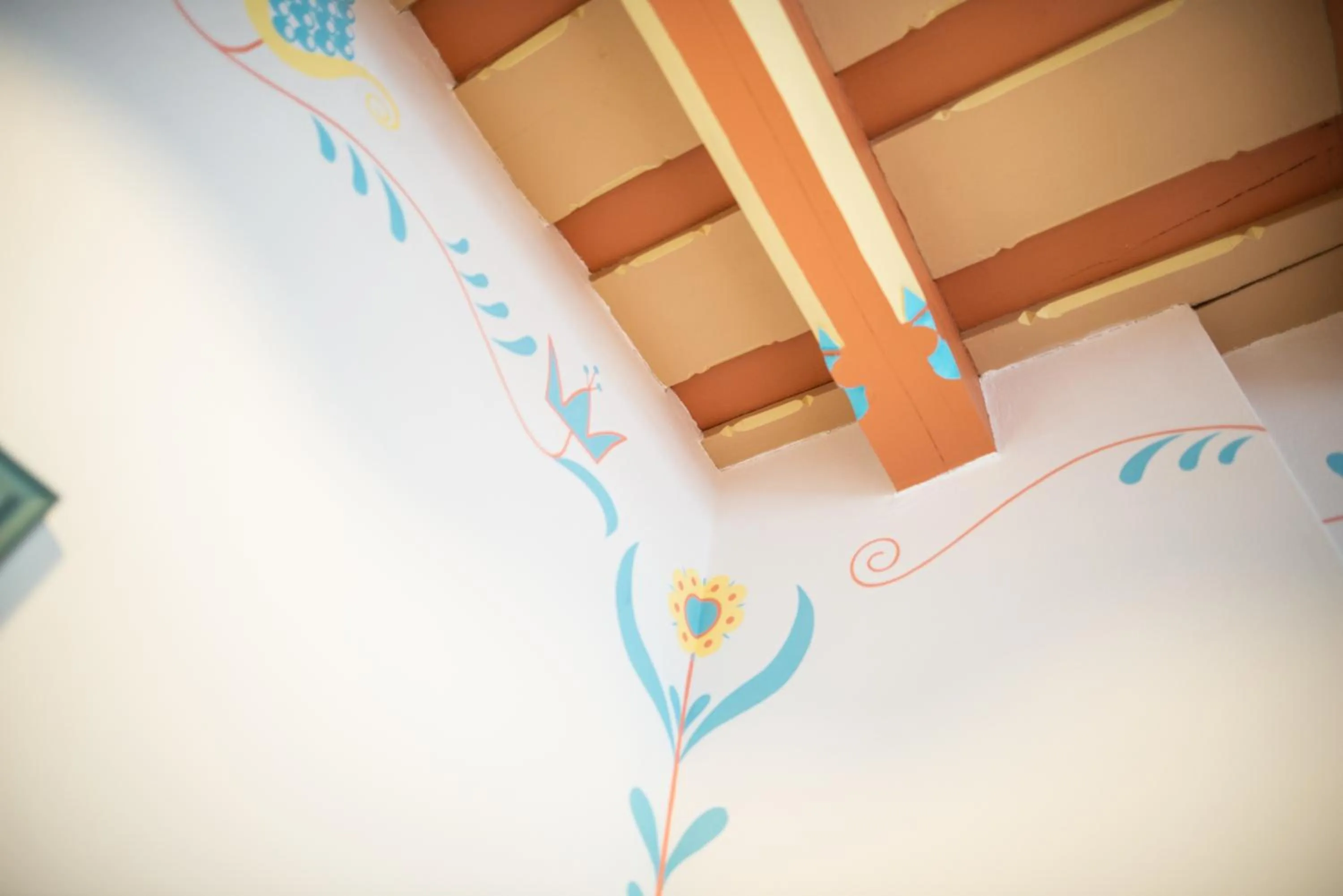 Decorative detail in Libušín & Maměnka národní kulturní památky