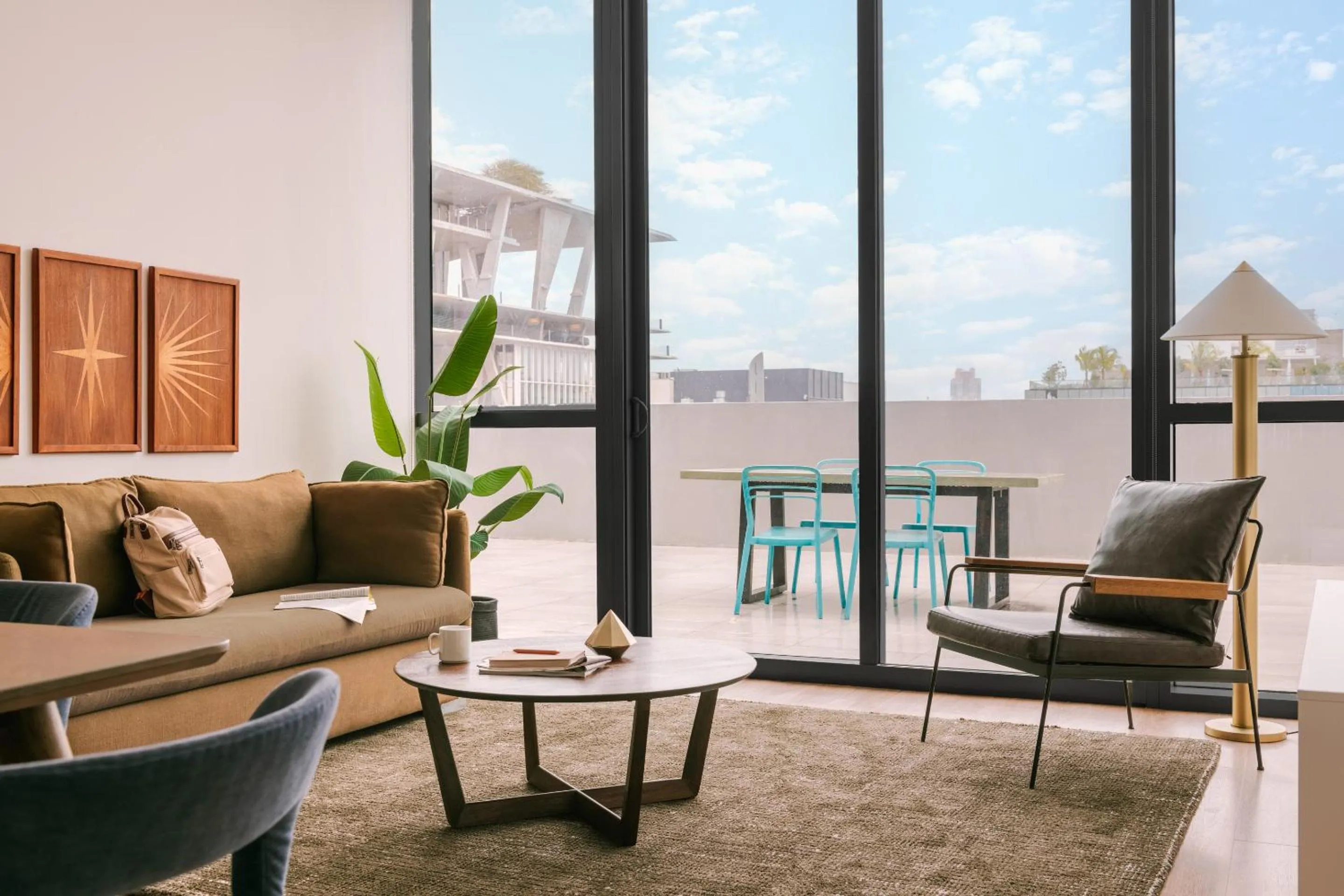 Living room in Sonder by Marriott Bonvoy 17WEST Apartments