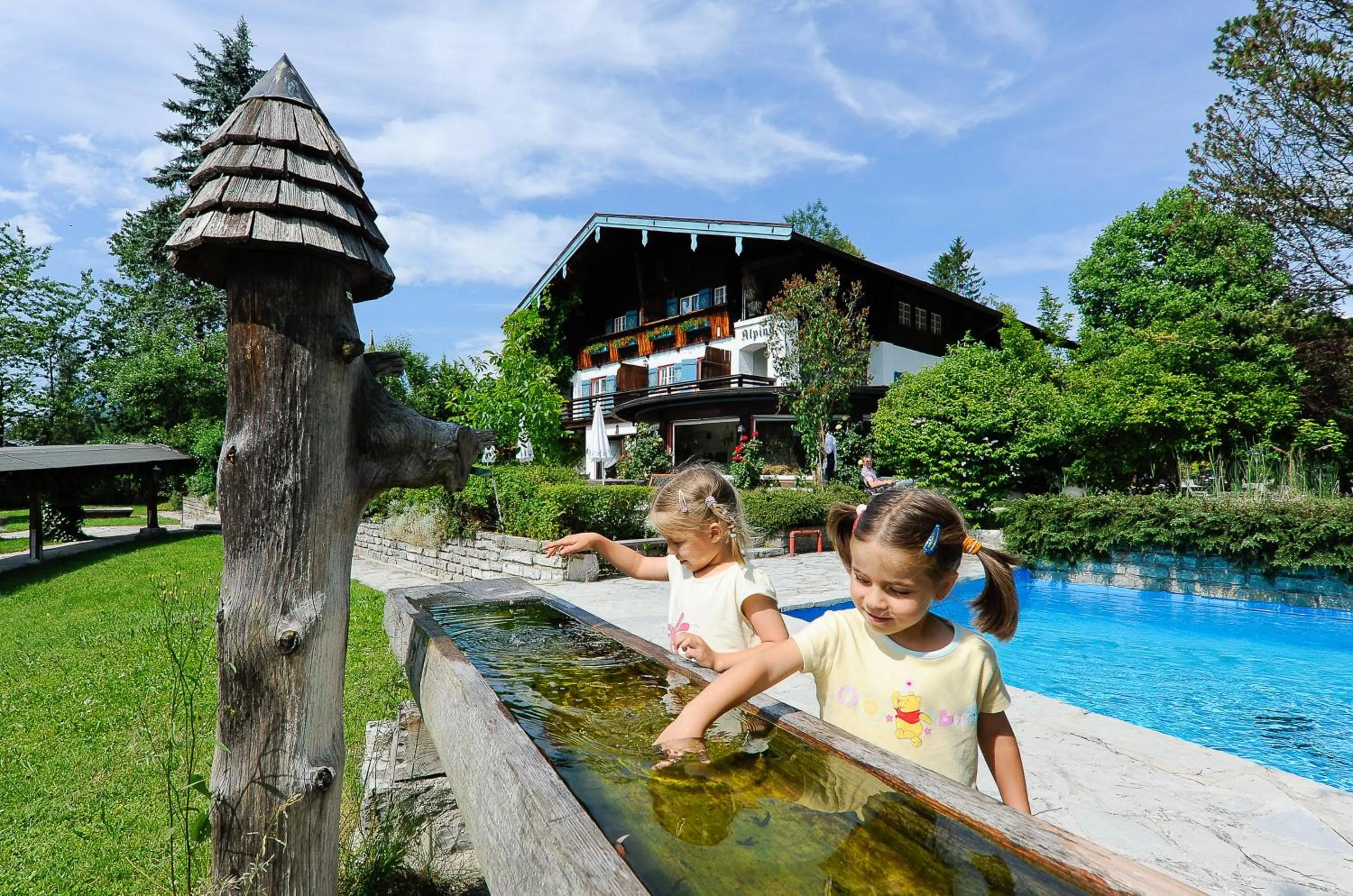 Property building in Stoll's Hotel Alpina