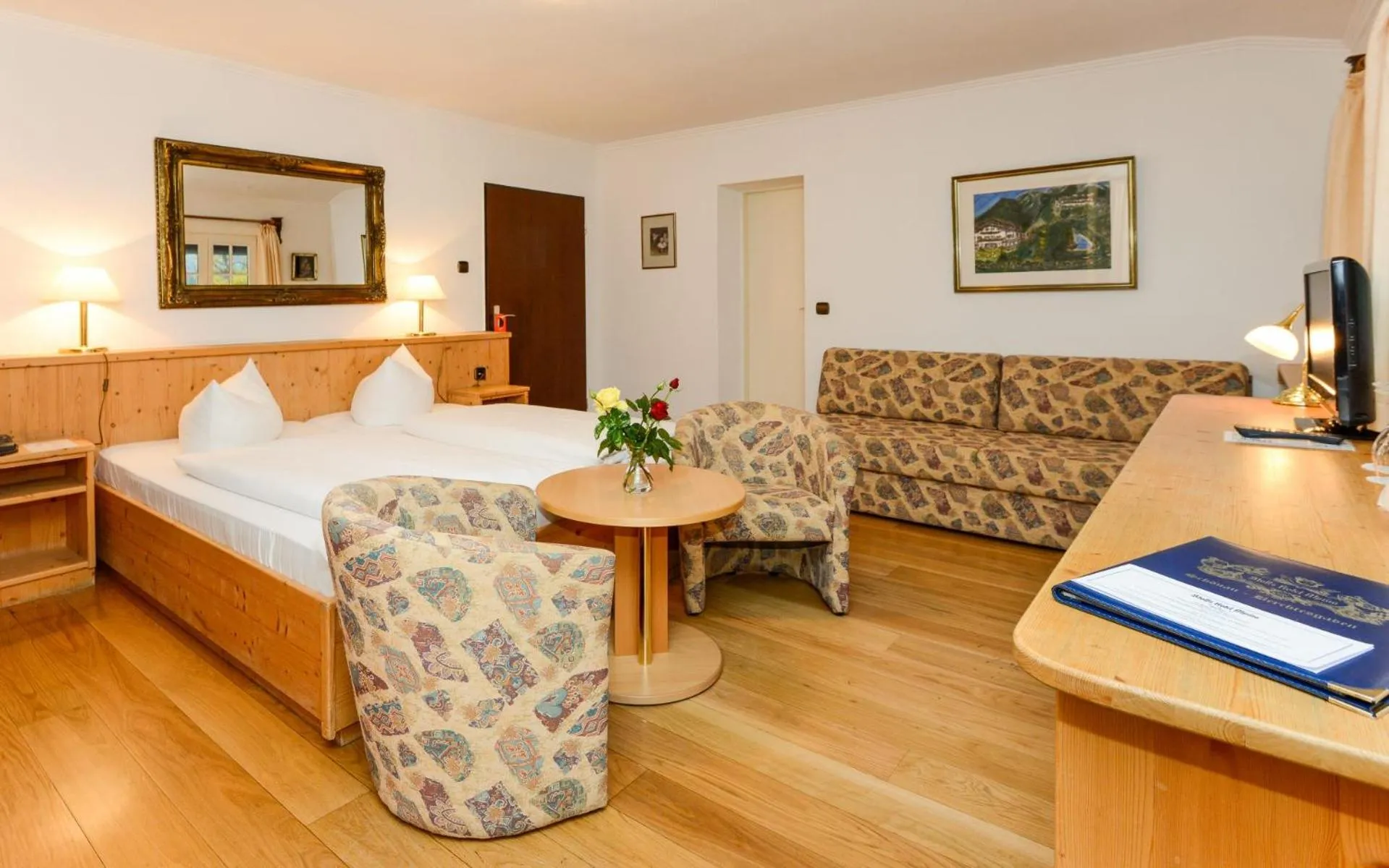 Photo of the whole room, Bed in Stoll's Hotel Alpina