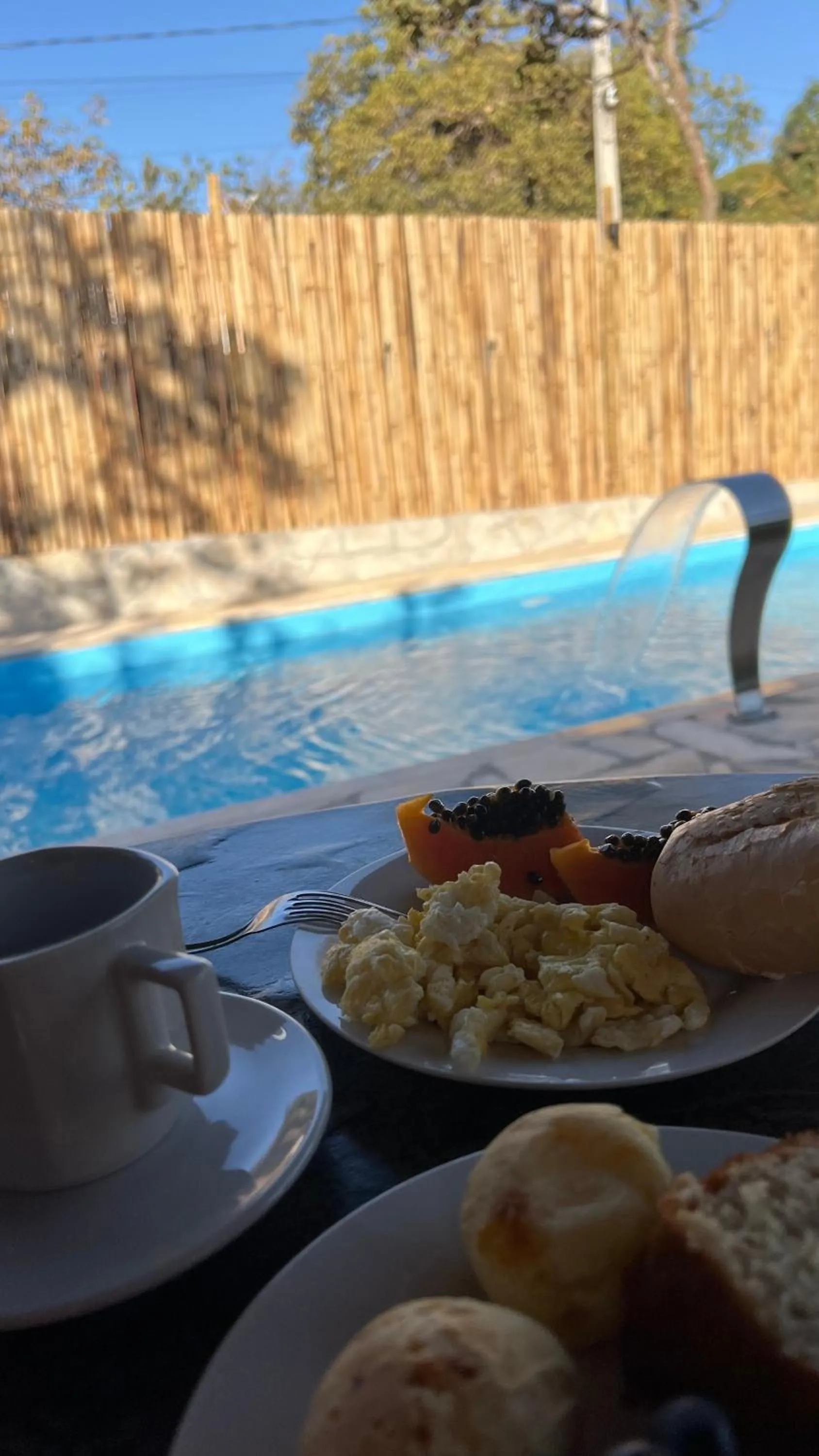 Breakfast in Pousada Casa redonda