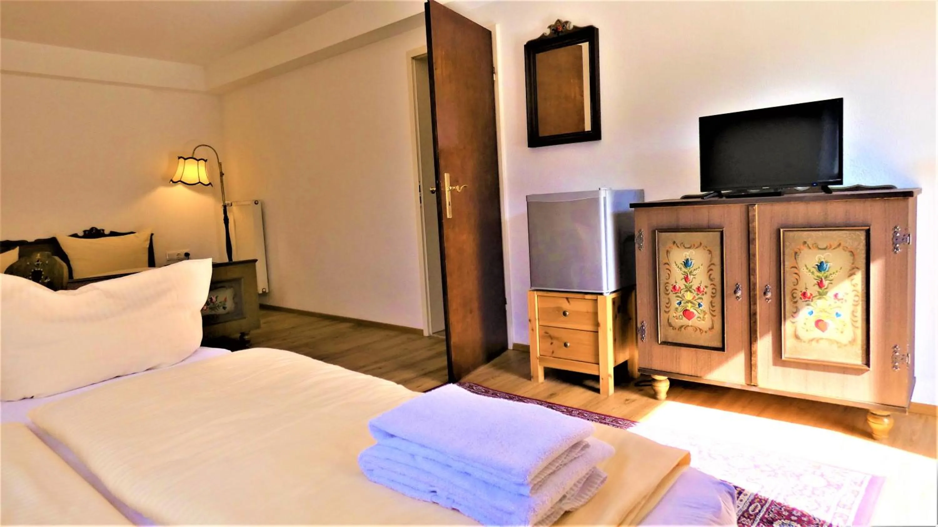 Photo of the whole room, Bed in Sporthotel Schönau am Königssee