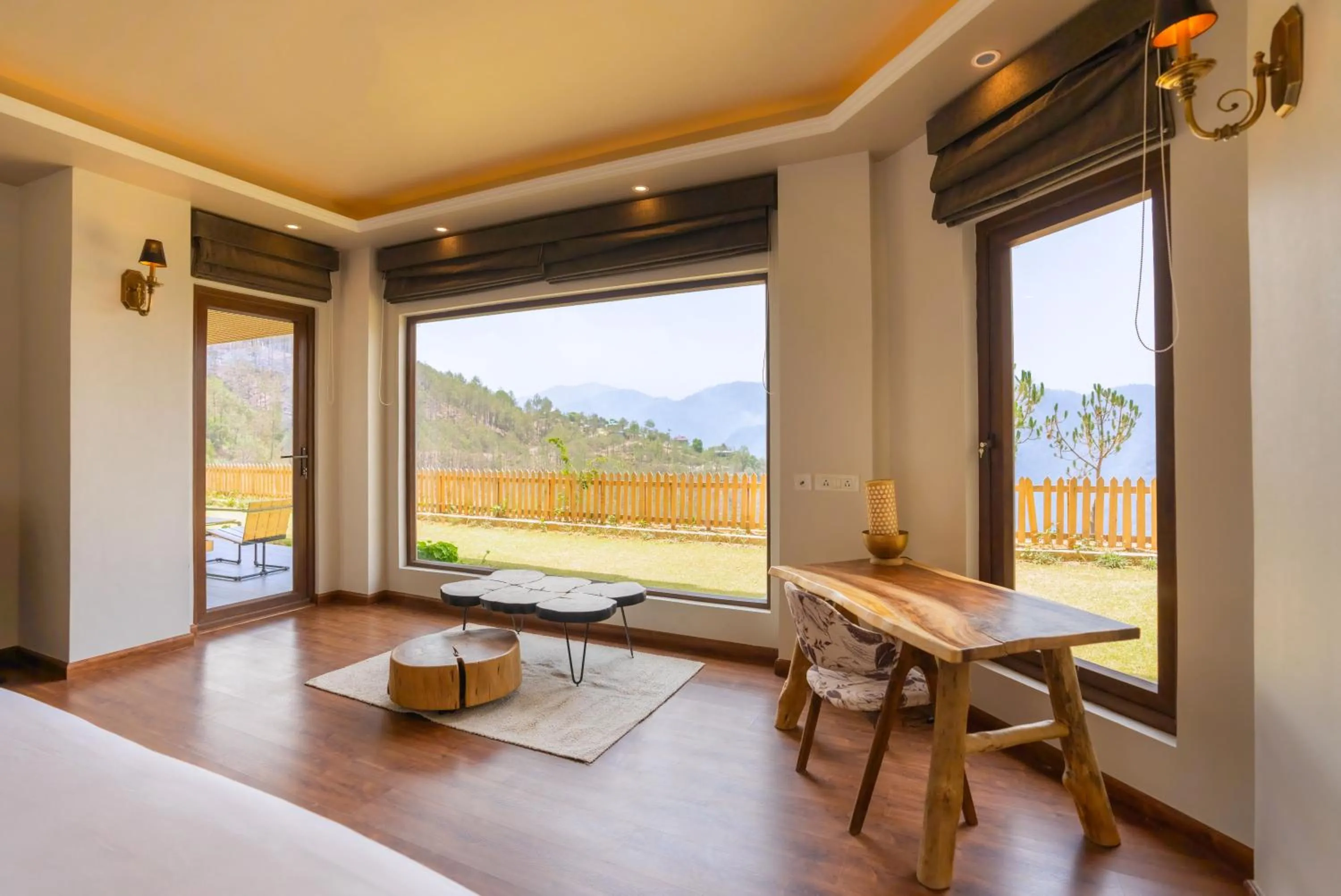 Garden in The Manor Luxury Apartments, Shimla