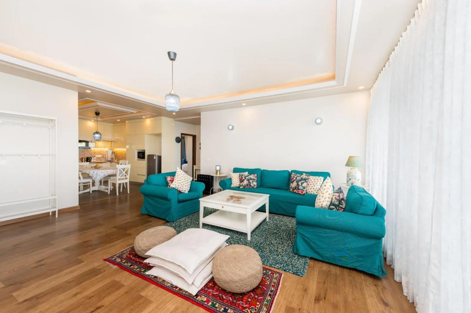 Living room in The Manor Luxury Apartments, Shimla