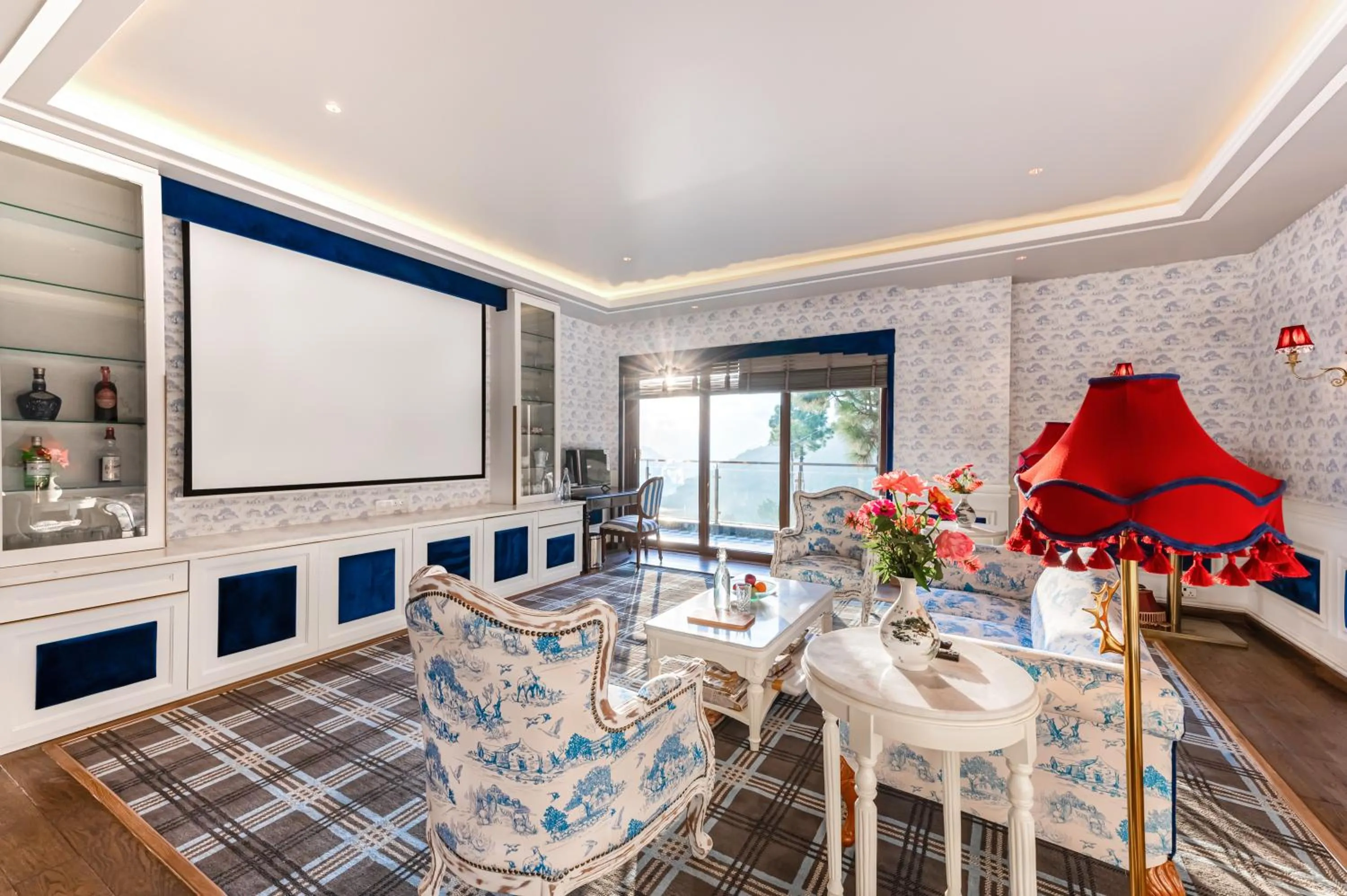 TV and multimedia in The Manor Luxury Apartments, Shimla