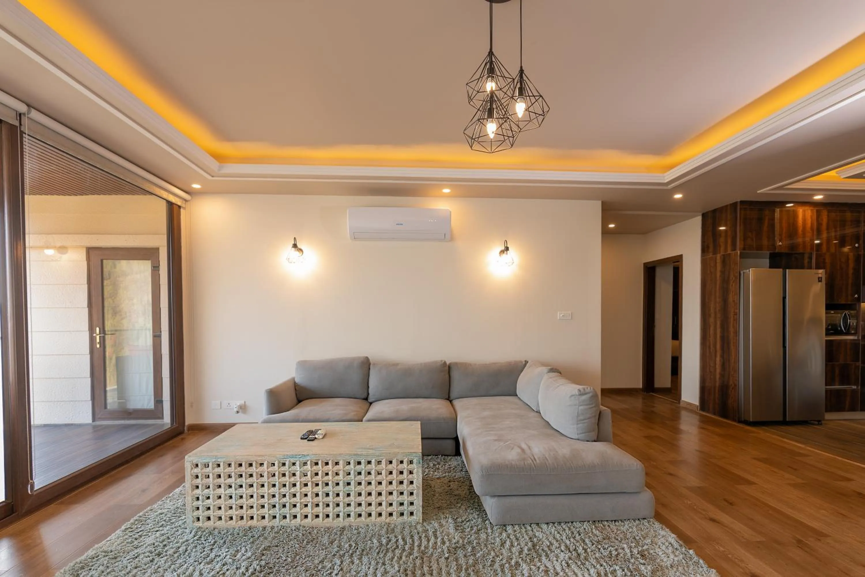 Living room in The Manor Luxury Apartments, Shimla