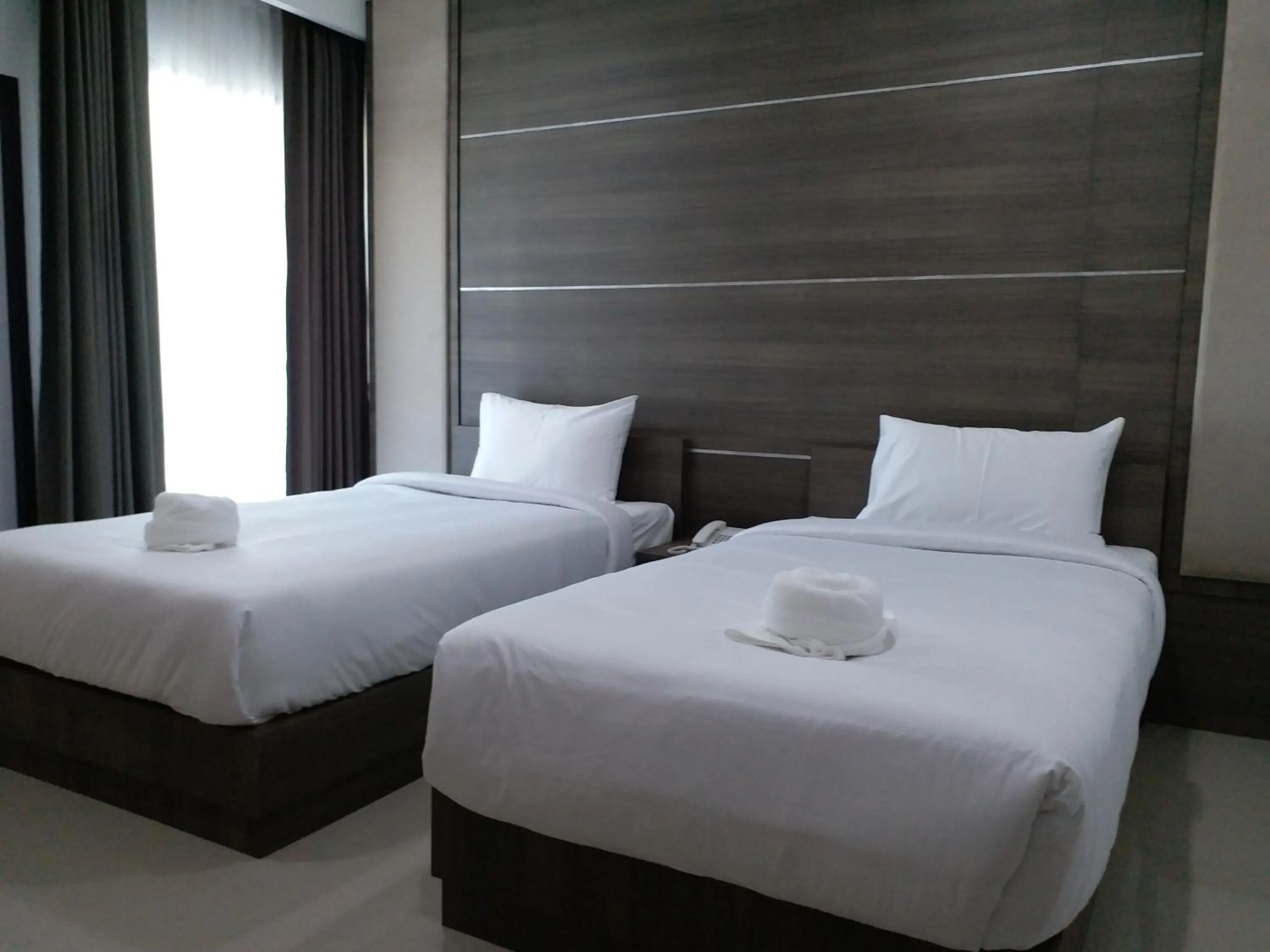 Bed in Areena Hotel Phitsanulok