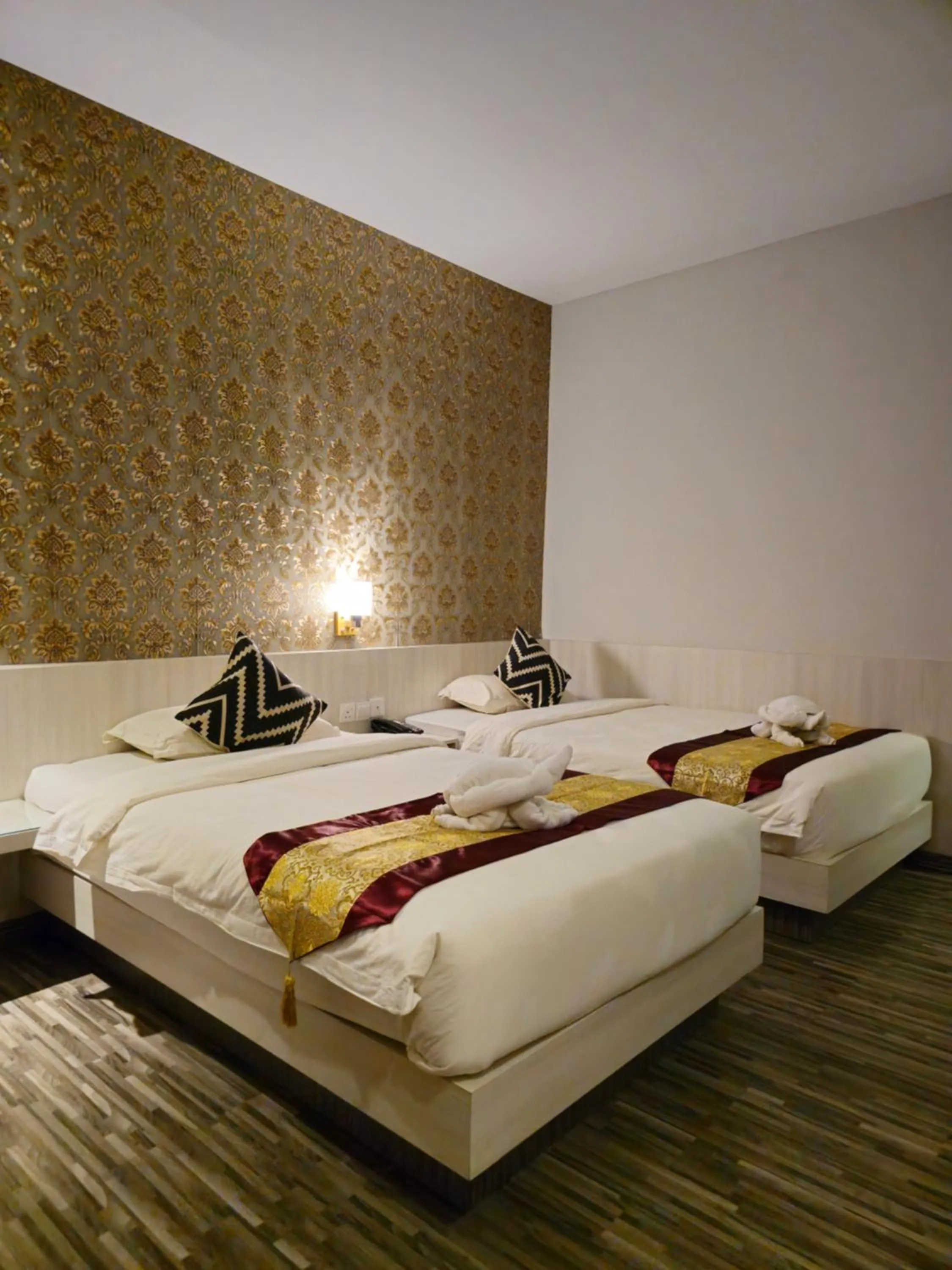 Bed in Grand Sydney Hotel